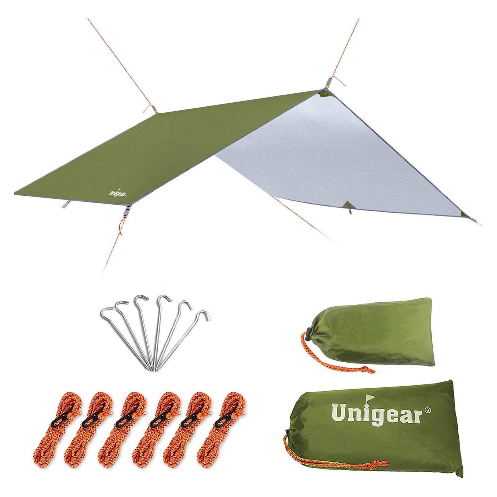 Toldo Impermeable Unigear 300x300cm UV para Camping