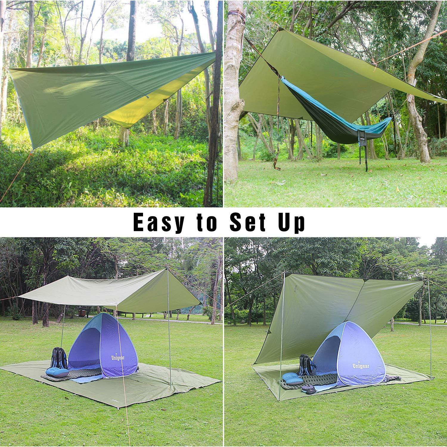 Toldo Impermeable Unigear 300x300cm UV para Camping