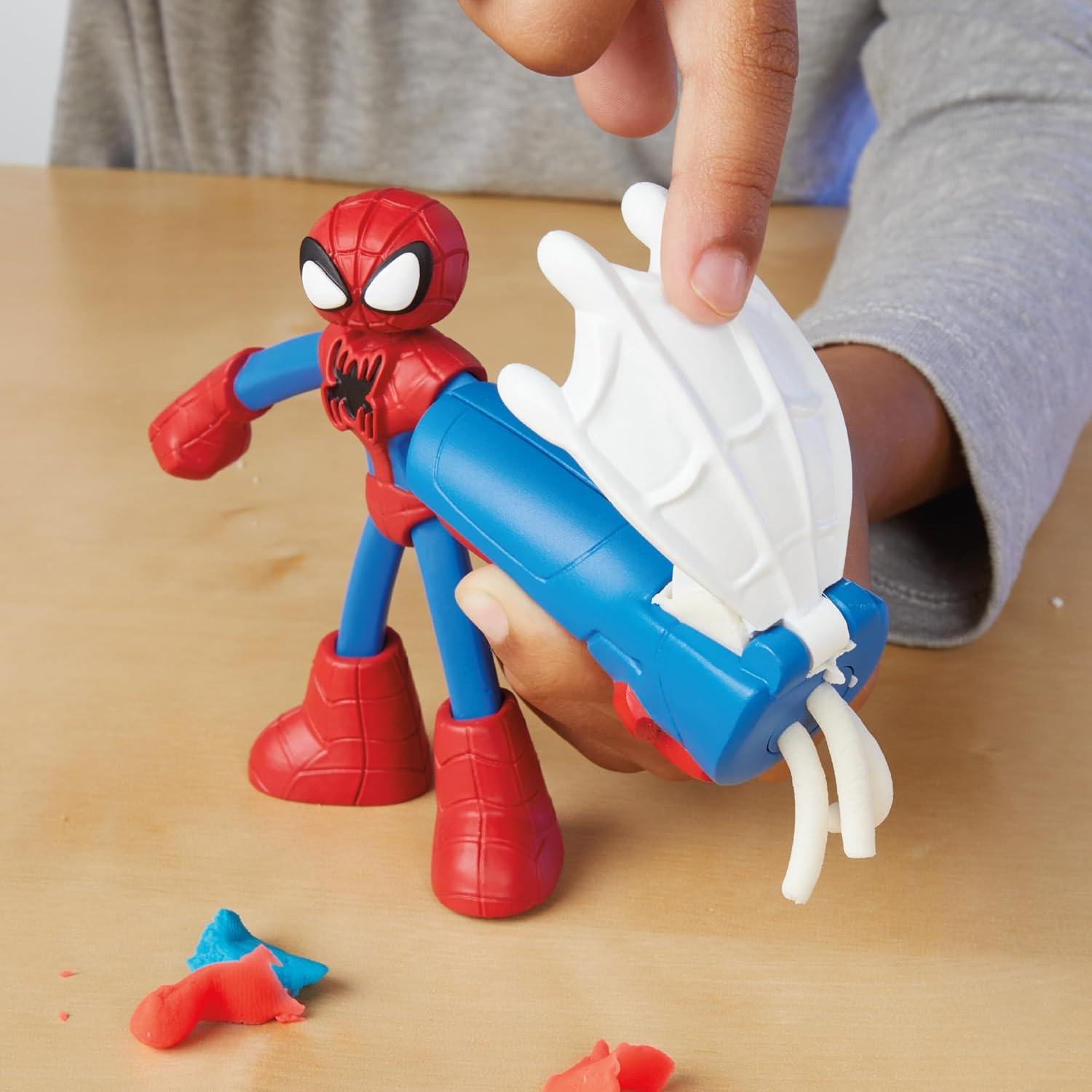 Set de Aventura de Héroes Marvel Play-Doh con 3 Figuras