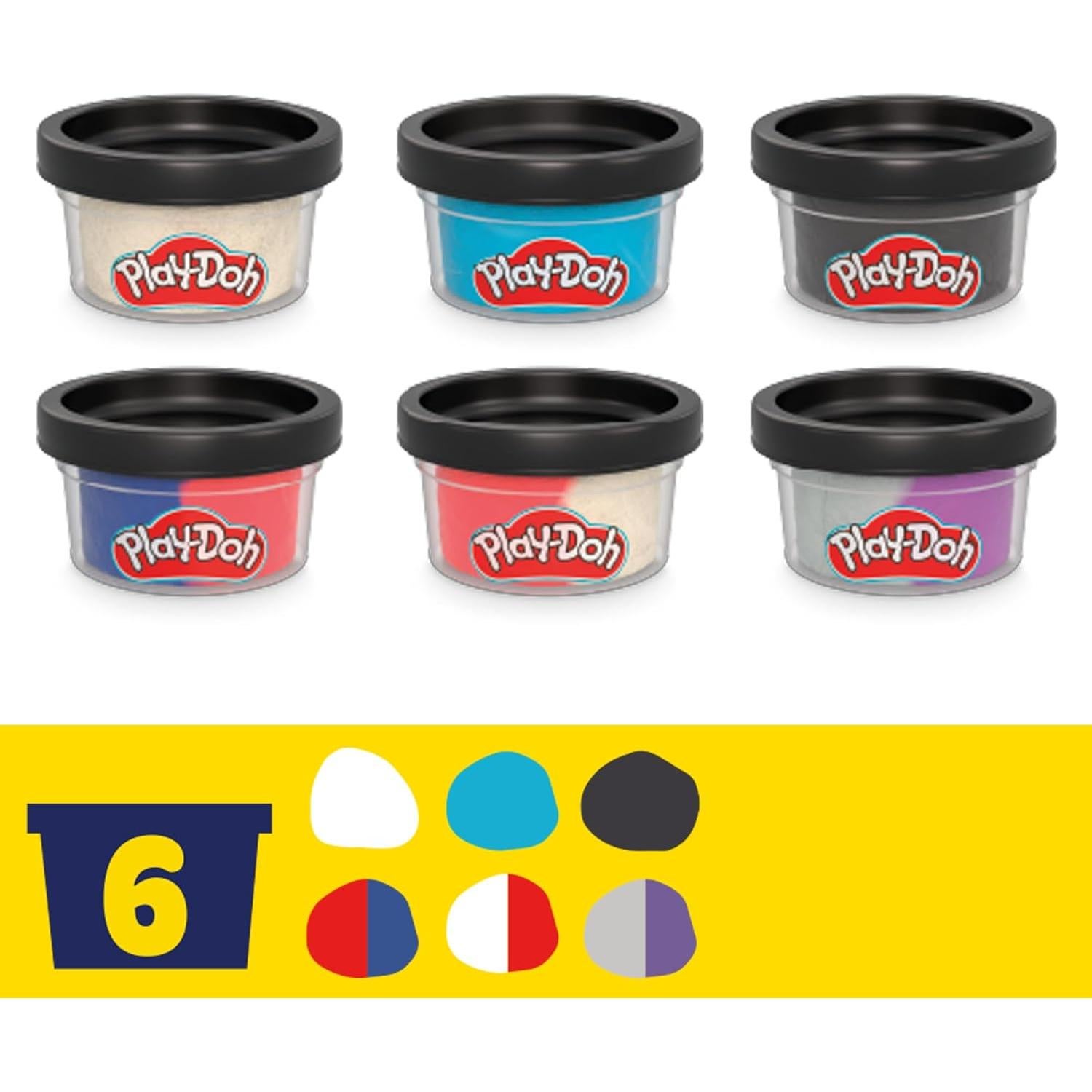 Set de Aventura de Héroes Marvel Play-Doh con 3 Figuras