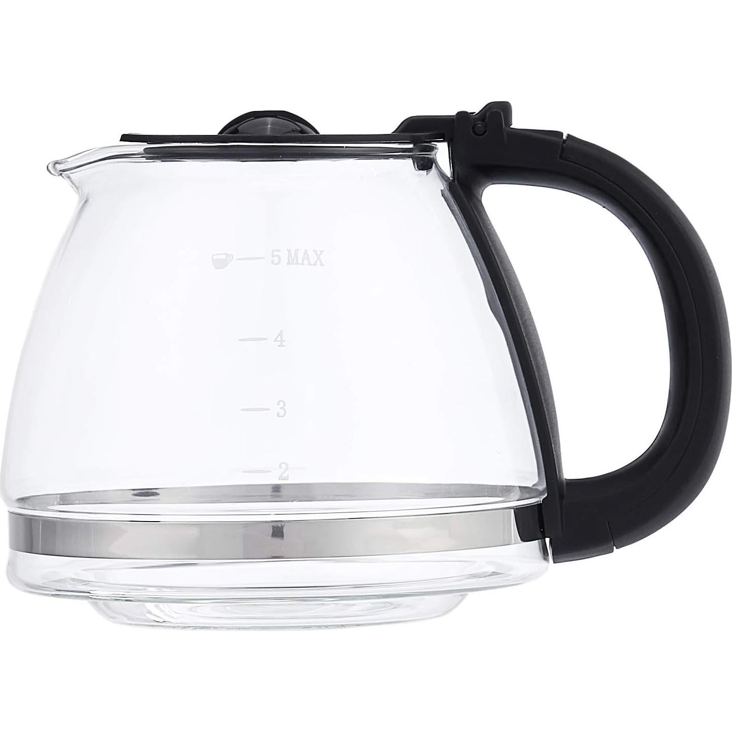 Cafetera de Goteo Amazon Basics 5 Tazas con Filtro Reutilizable