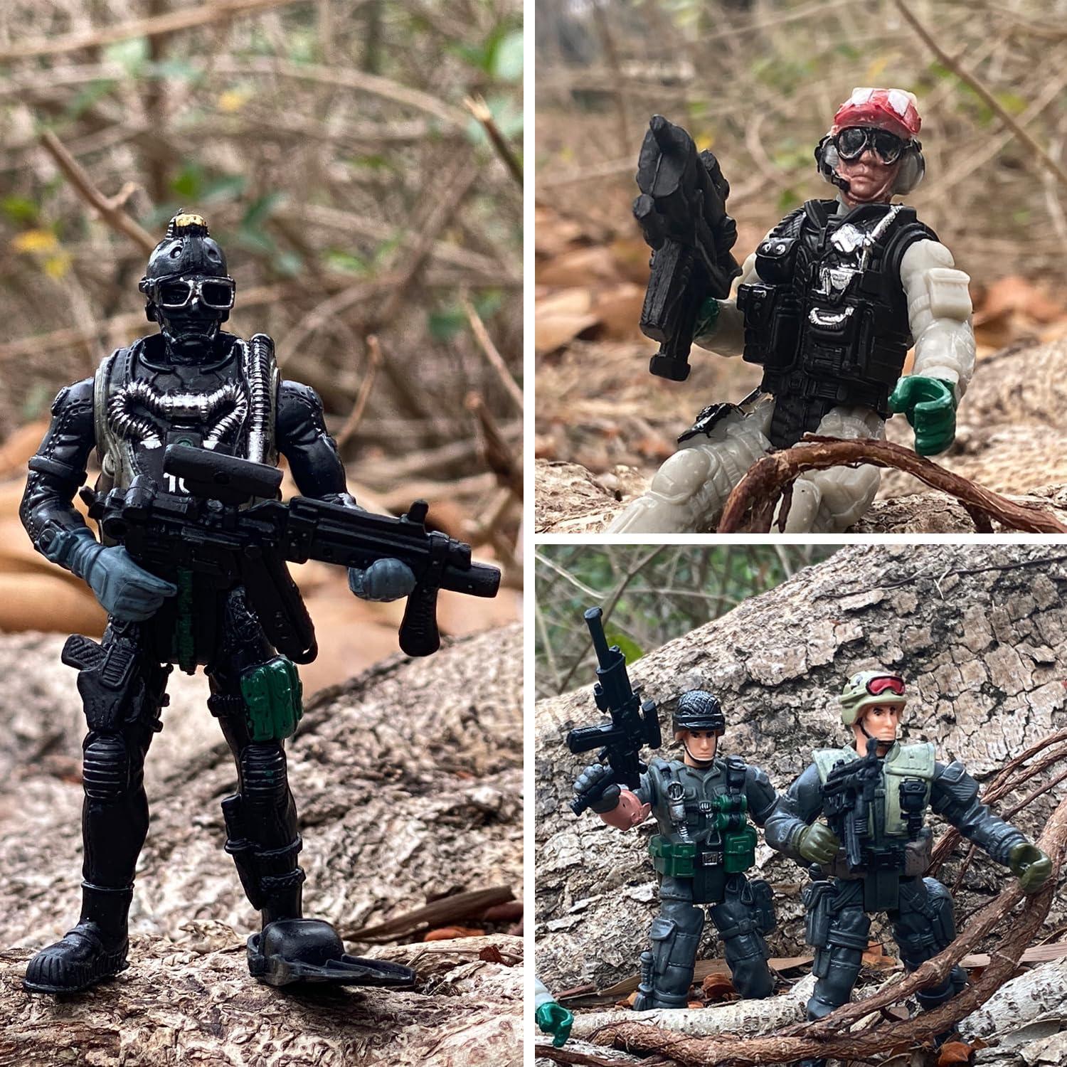 Juego de Soldados del Ejército Baimiby 6 Piezas 209g