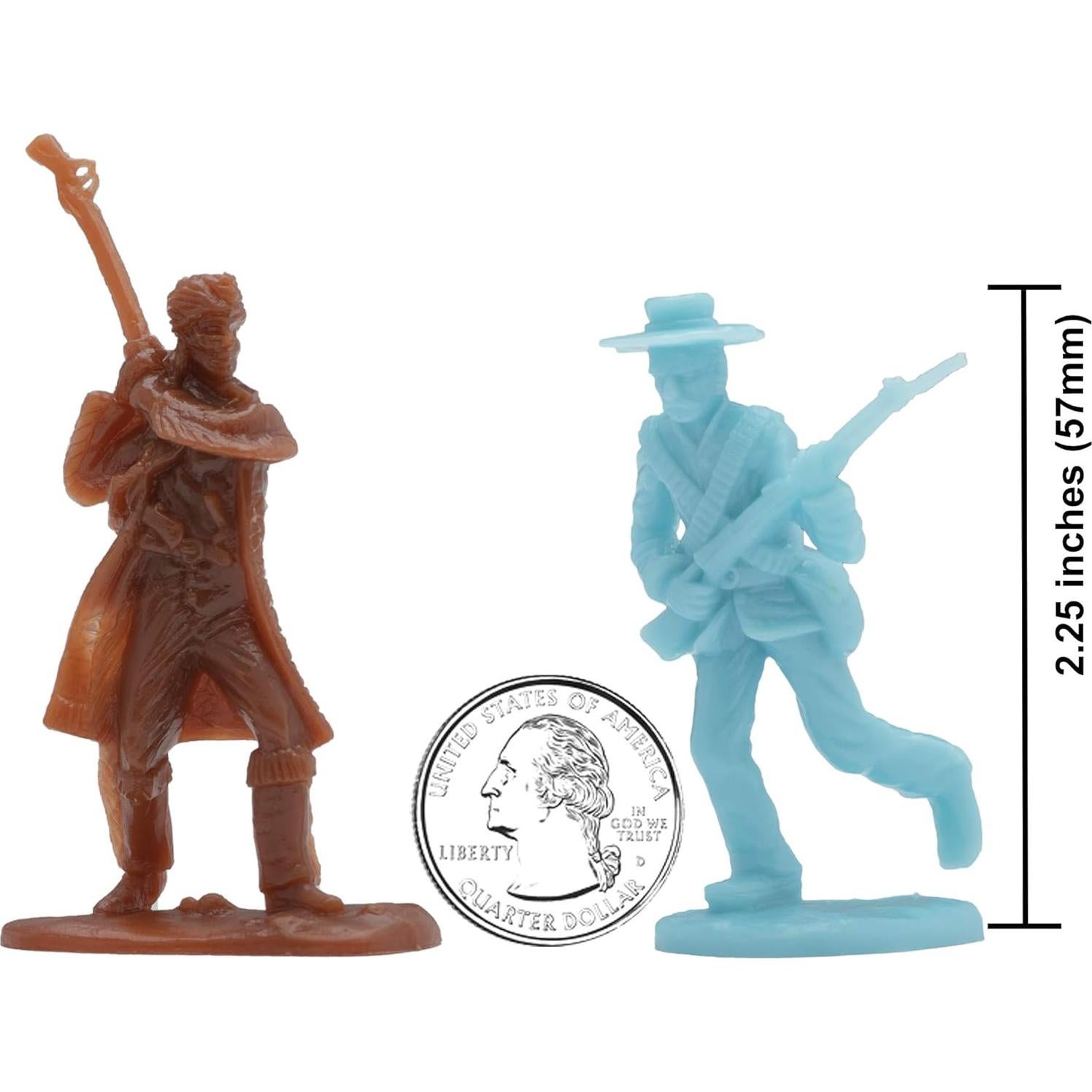 Set de Figuras de Soldados BMC El Álamo 37 Piezas