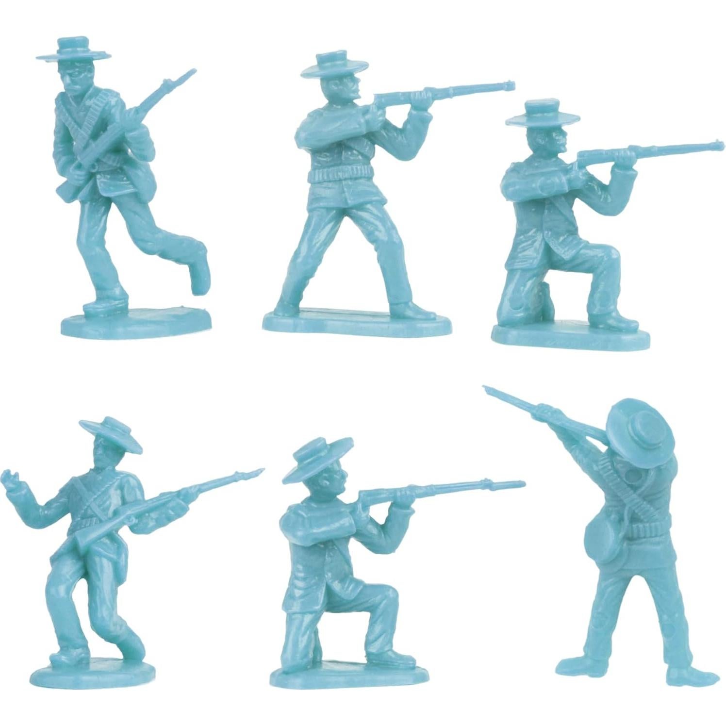 Set de Figuras de Soldados BMC El Álamo 37 Piezas