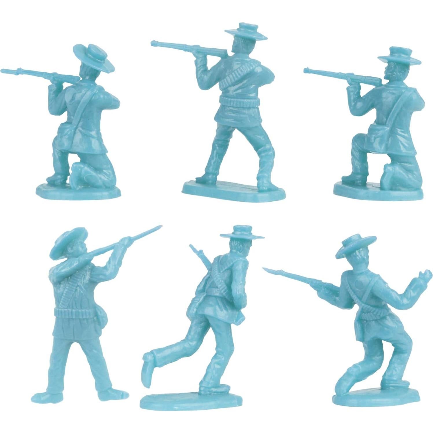 Set de Figuras de Soldados BMC El Álamo 37 Piezas