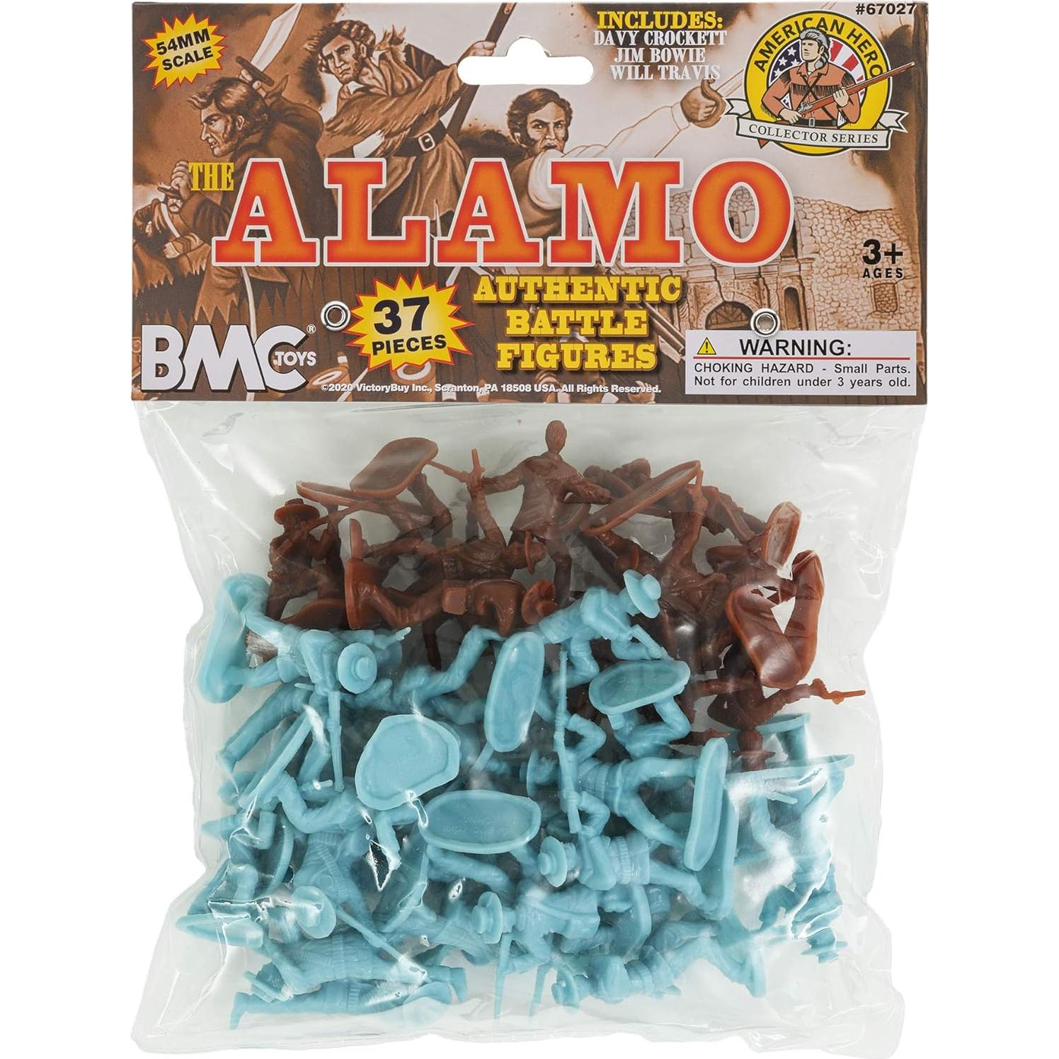 Set de Figuras de Soldados BMC El Álamo 37 Piezas