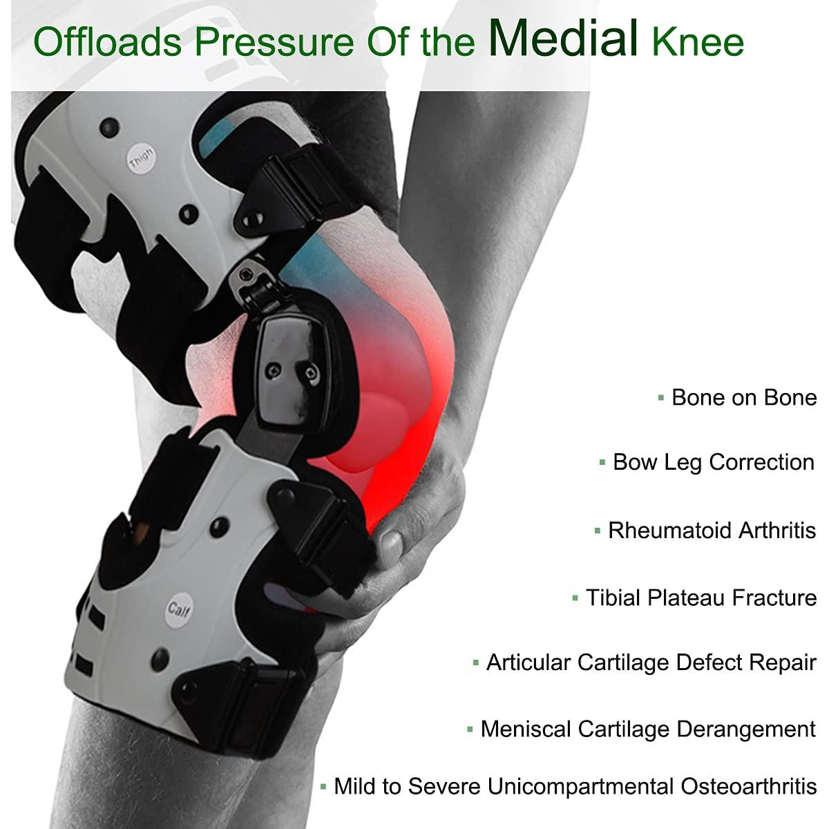 Ortesis Unloader de Rodilla Orthomen para Osteoartritis Izquierda