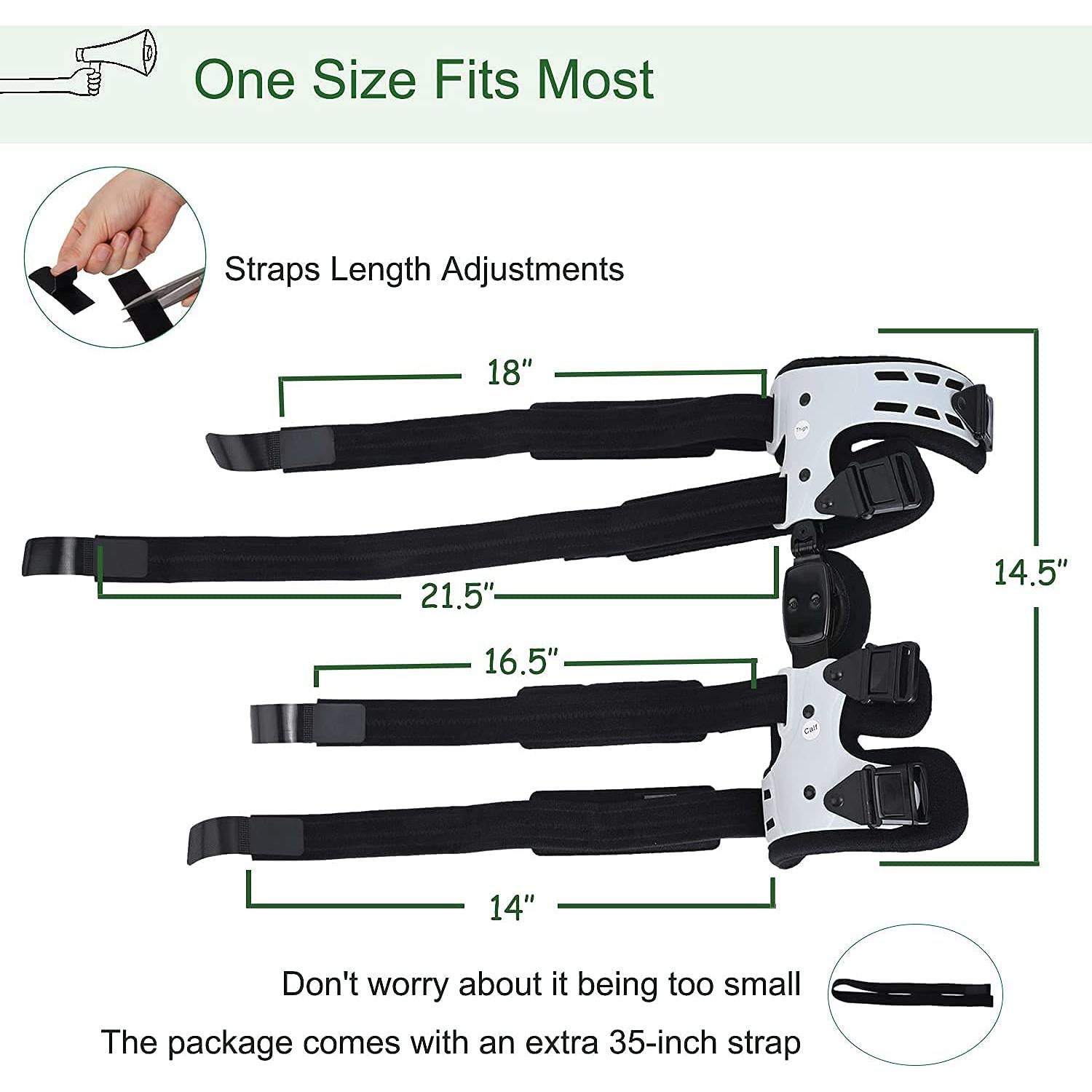 Ortesis Unloader de Rodilla Orthomen para Osteoartritis Izquierda