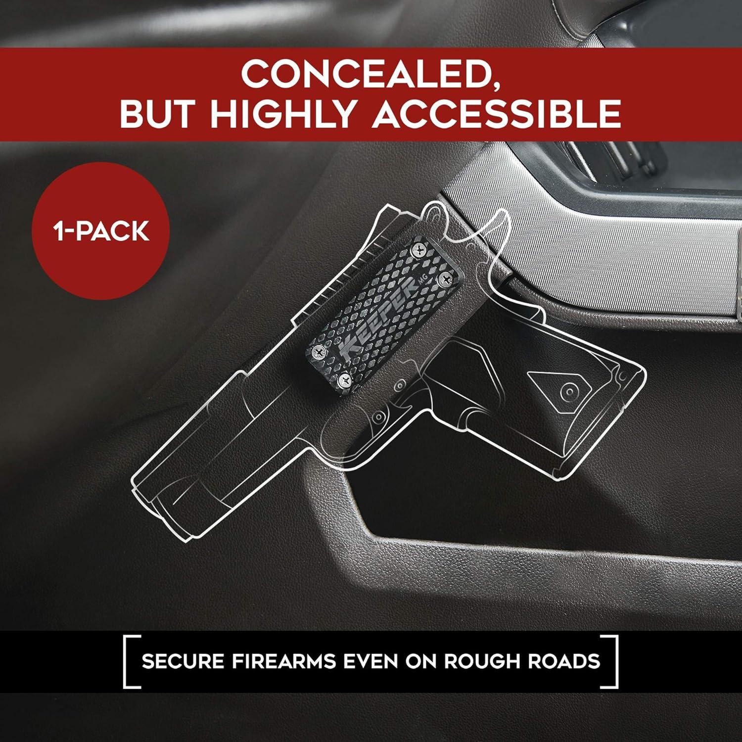 Imán de Arma KEEPER MG - Soporte Magnético para Rifle y Pistola