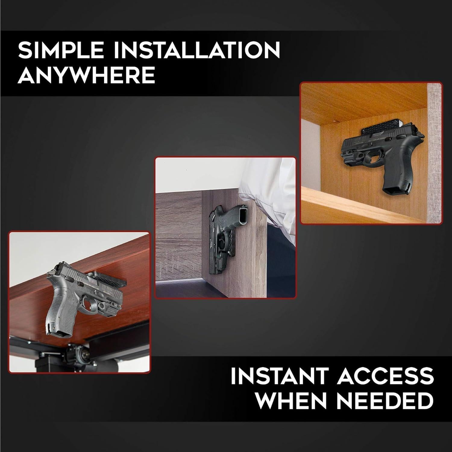 Imán de Arma KEEPER MG - Soporte Magnético para Rifle y Pistola