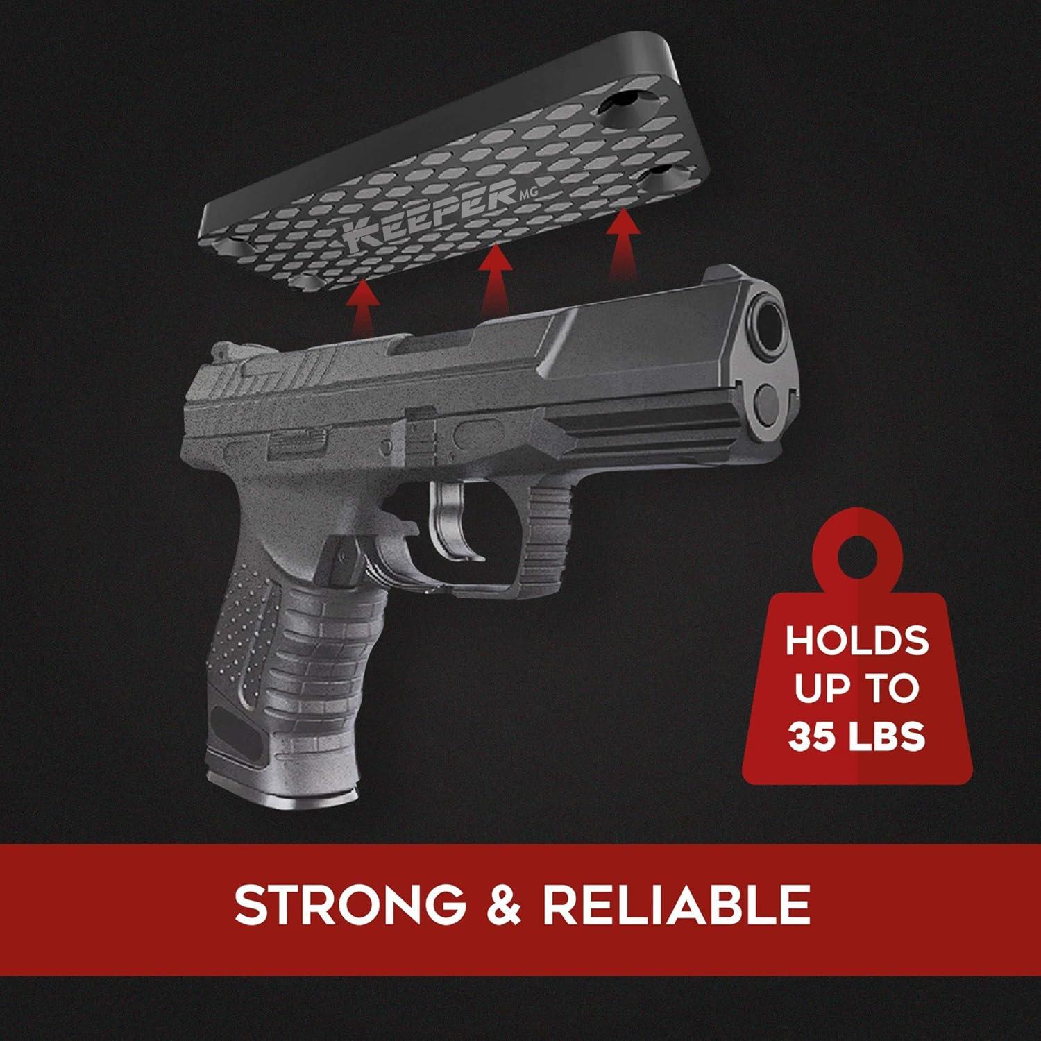 Imán de Arma KEEPER MG - Soporte Magnético para Rifle y Pistola