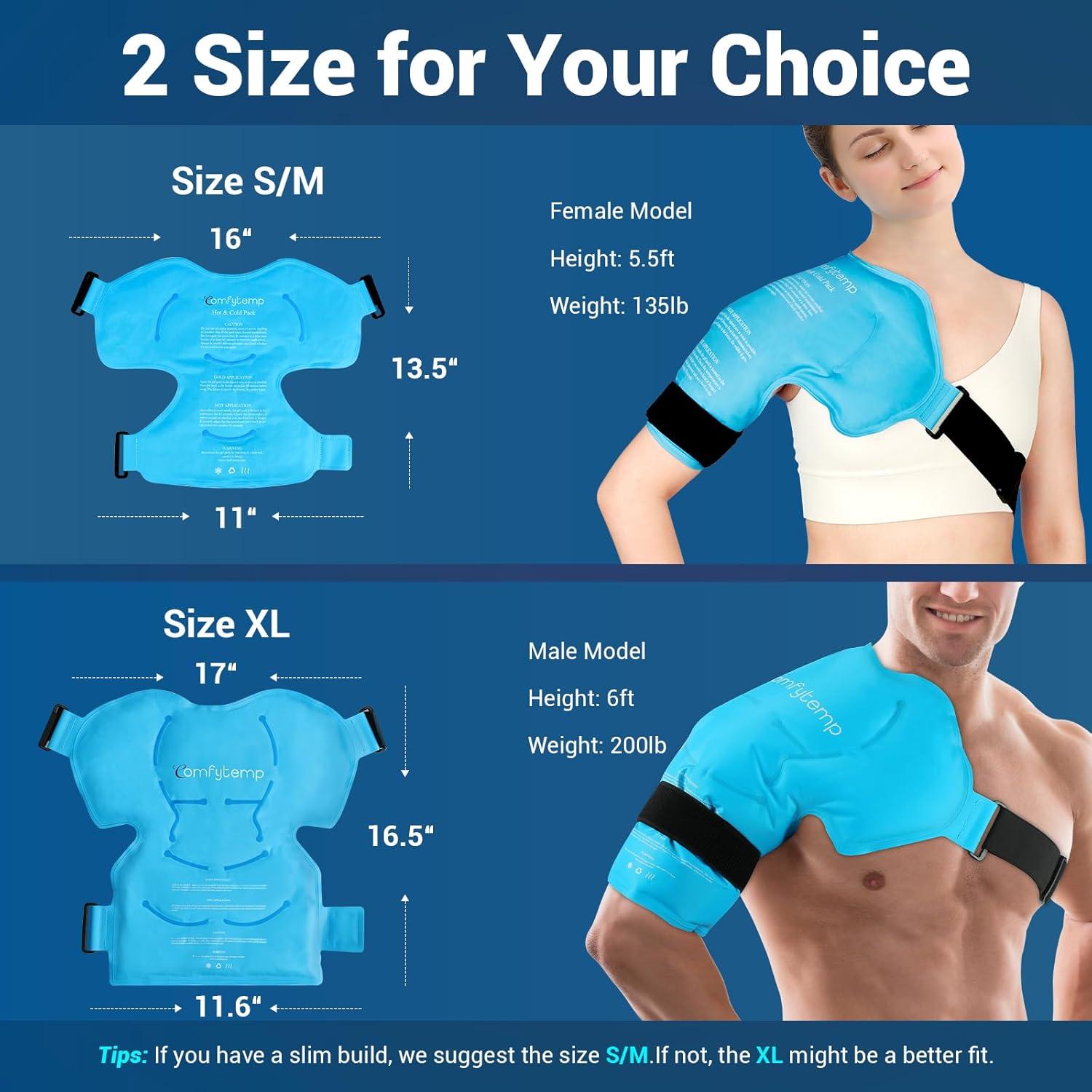 Compresa de Hielo para Hombro Comfytemp - Terapia Fría y Caliente