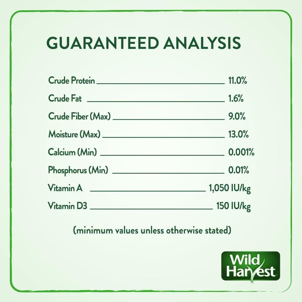 Wild Harvest Daily Blend for Parakeet, Canary, Finch & Small Birds, 2 Pounds