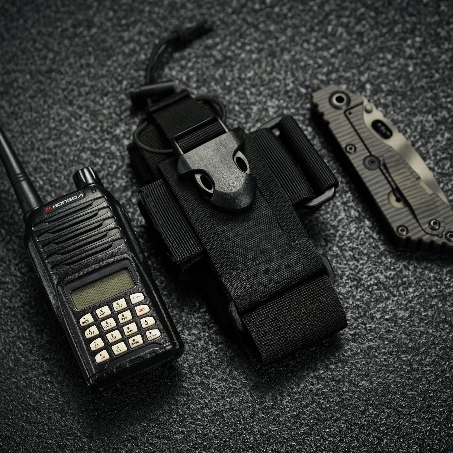 Funda para Radio VIPERADE Soporte Táctico Ajustable Negro