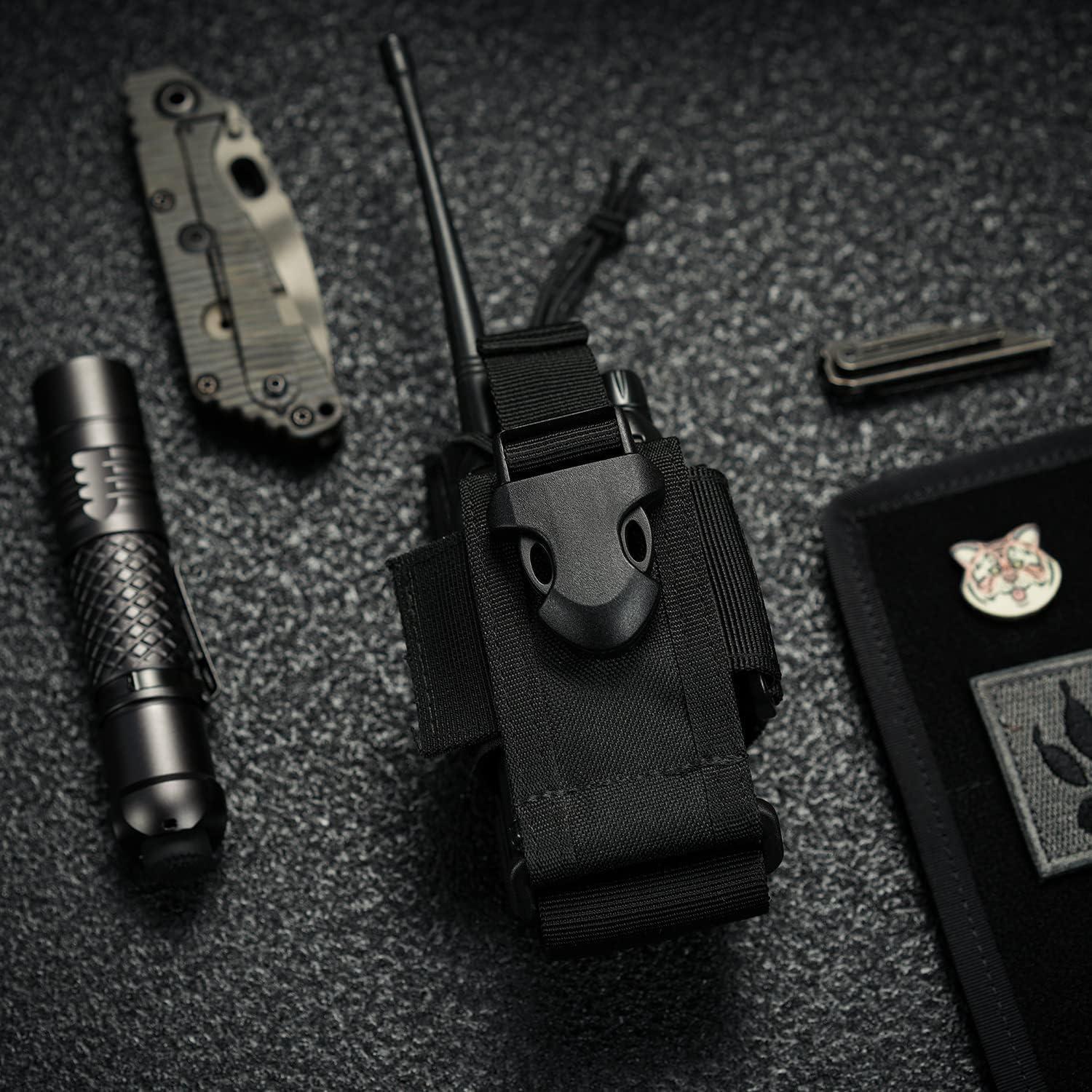 Funda para Radio VIPERADE Soporte Táctico Ajustable Negro