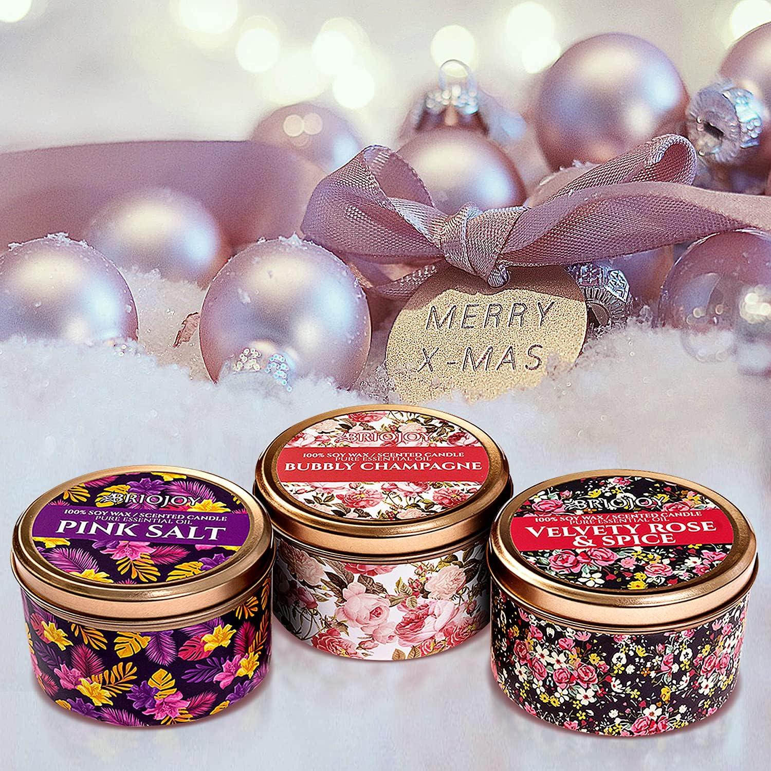 Candle Gifts for Women - Unique Mothers Day, Valentines Day, Birthday Gift for Her Mom Wife Sister Girlfriend Daughter - Friendship Gift for Best Friend Bestie Coworker - Natural Soy Candle