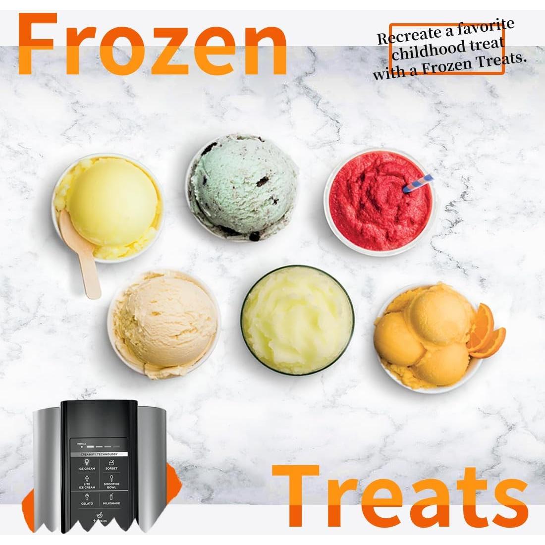 Containers Replacement for Ninja Creami 7-in-1 Pints and Lids -4 Pack 16 oz- Compatible with NC301, NC300 NC299AMZ Series-Leak Proof Lids Dishwasher Safe