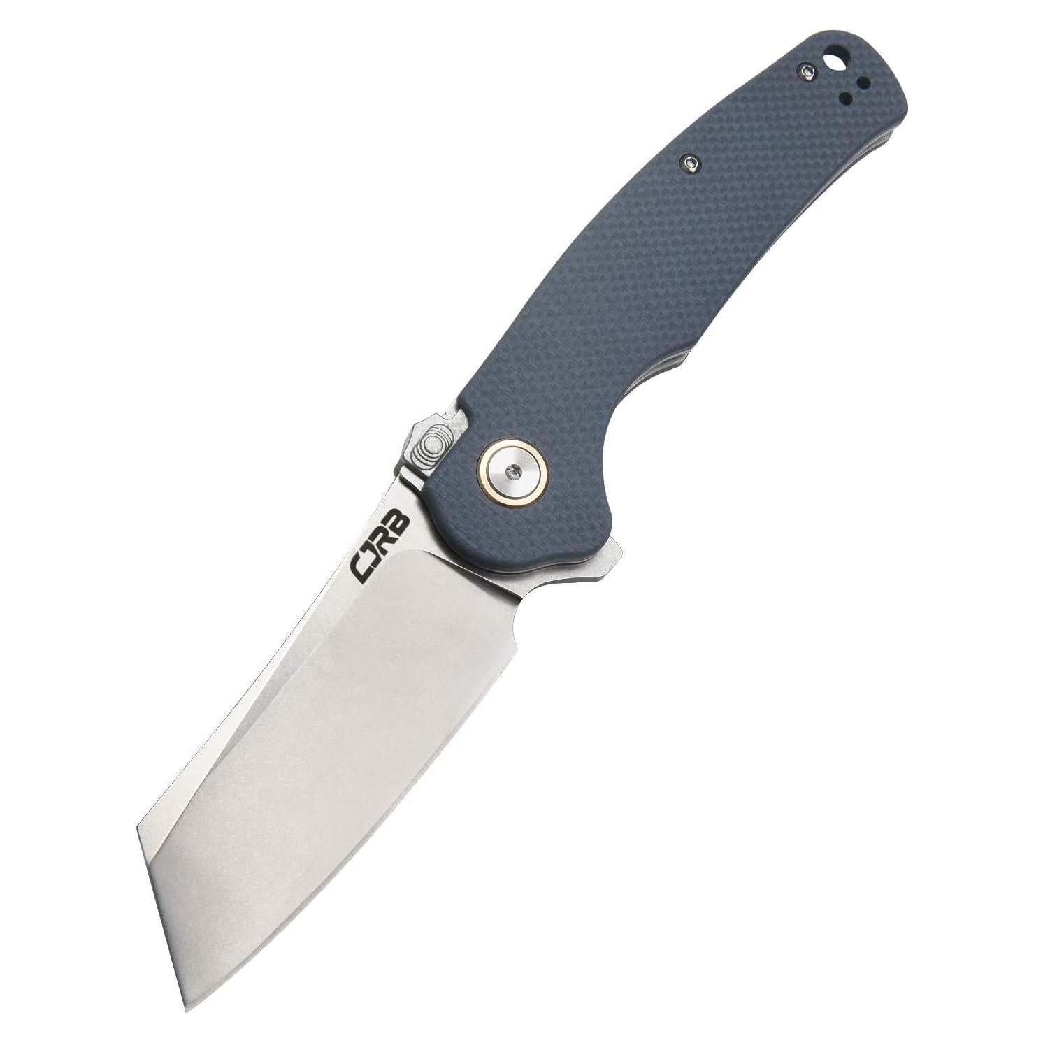 Cuchillo Táctico CJRB Crag Plegable 20.7cm Azul EDC