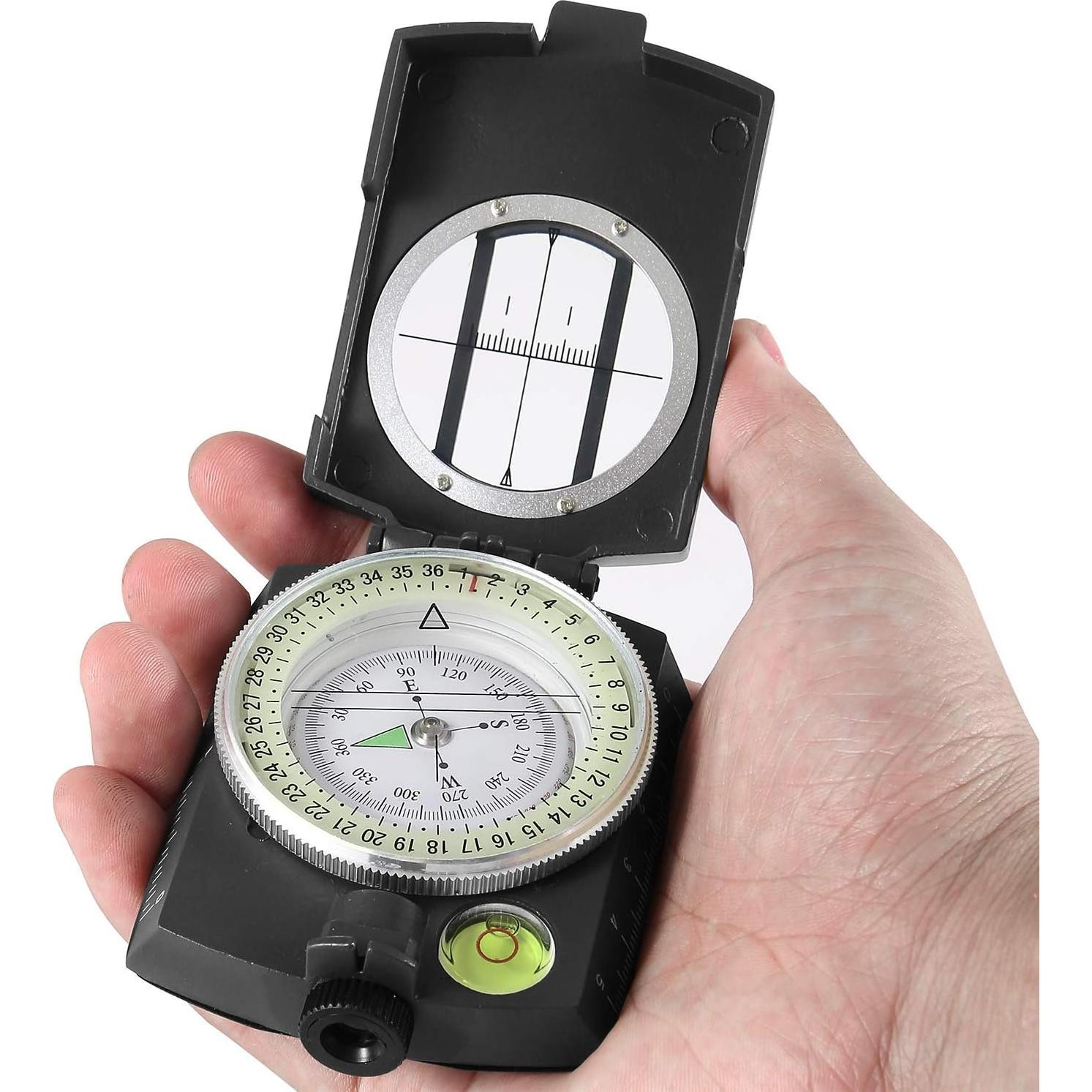 Brújula táctica Eyeskey EK-01 para senderismo y camping