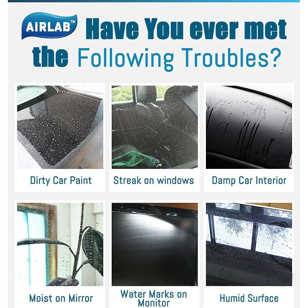 Streak Free Miracle Cleaning Cloths Easy Clean Nanoscale, Pack of 8, 12'' x 16'', Microfiber Polishing Windows Glass Lint Free Rags Stainless Steel Car Kitchen Reusable