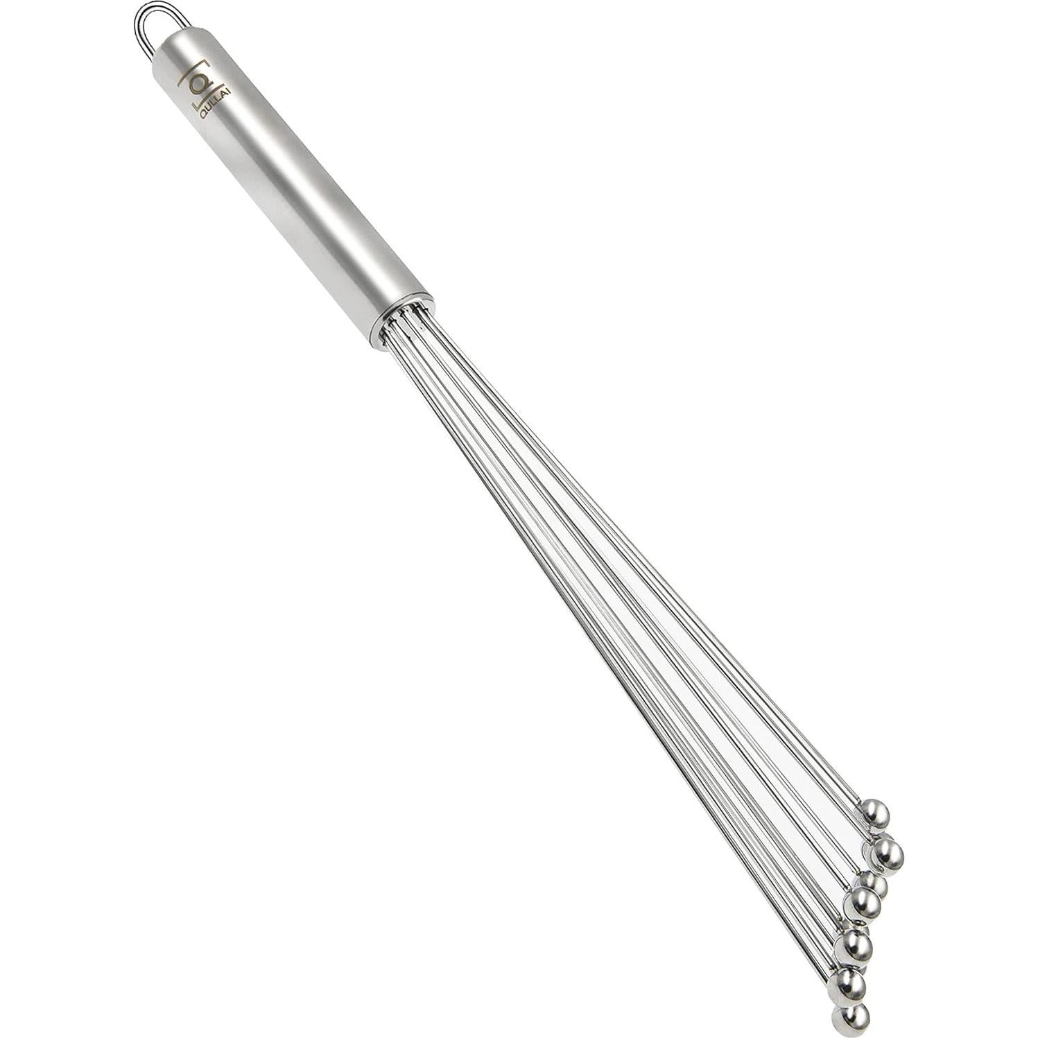 Batidor de Bola Qullai 30.48 cm Acero Inoxidable Extra Grande