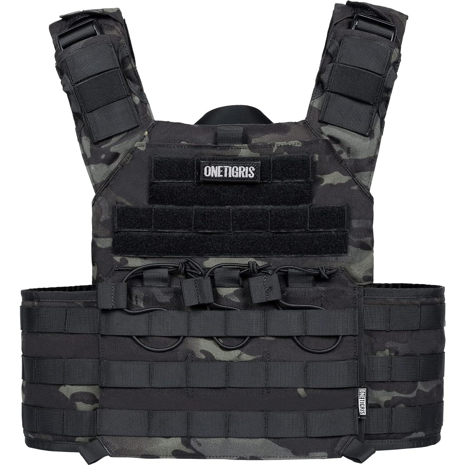 Chaleco Táctico OneTigris Doom Ajustable MOLLE para Hombres