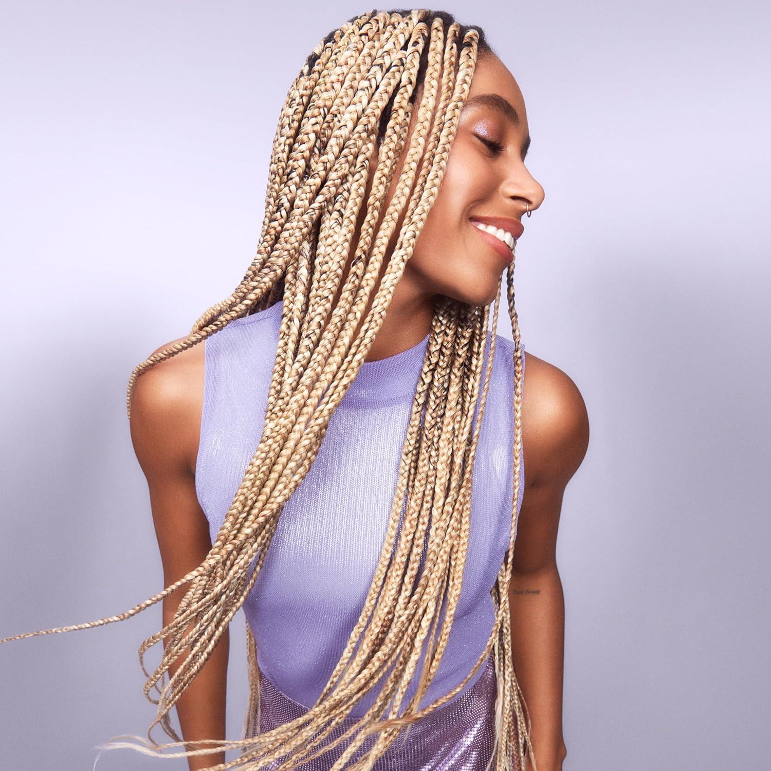 Clairol Professional Shimmer Lights Violet Toning Mask for Neutralizing Brassy Tones with Refreshing Blonde Hair Results