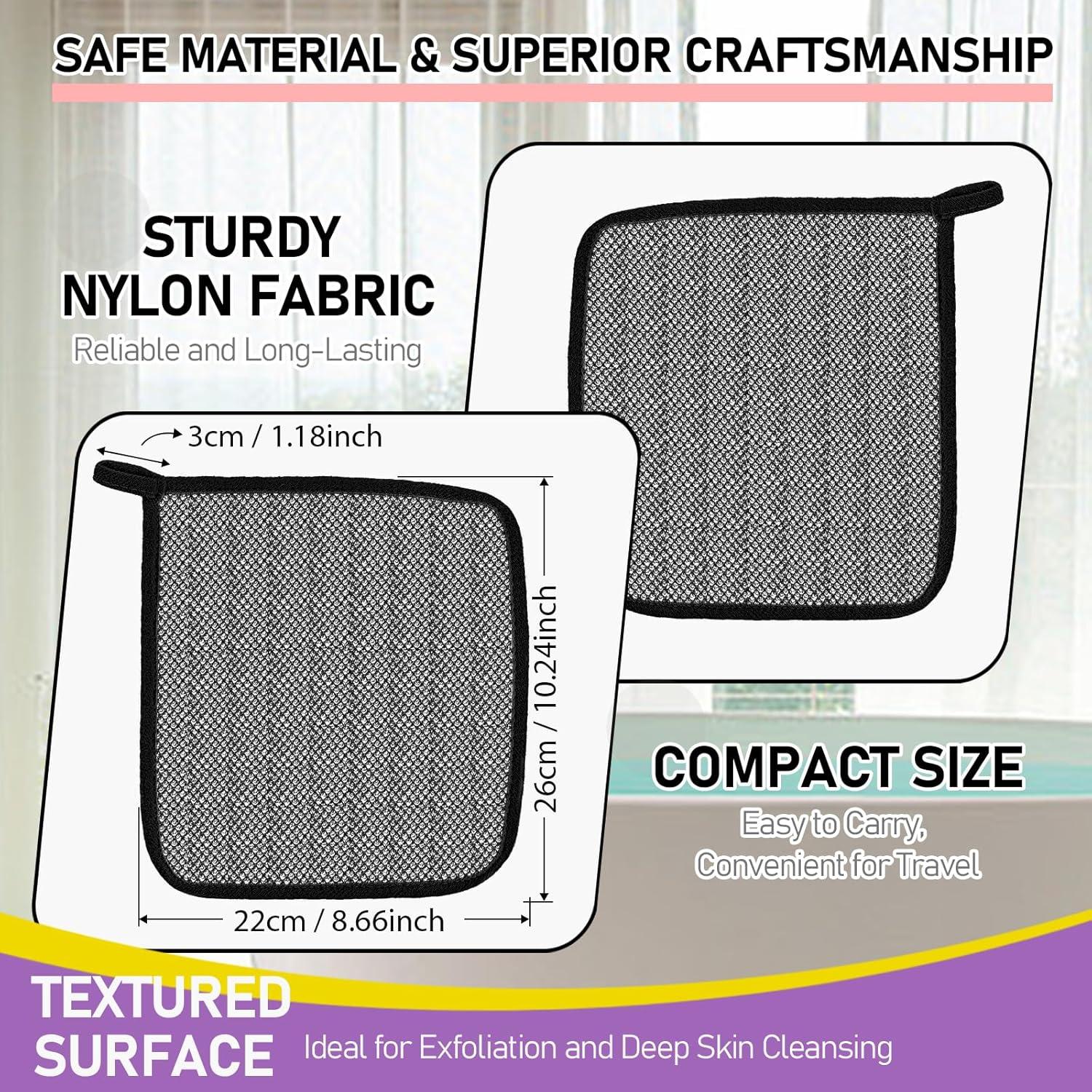 Esponjas Exfoliantes Africanas Spiralscgv - 6 Paños Doble Cara