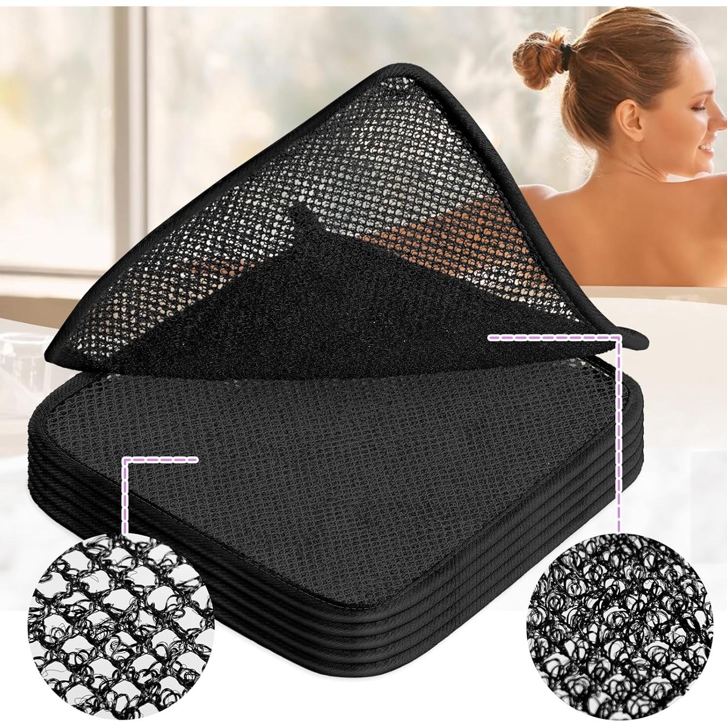 Esponjas Exfoliantes Africanas Spiralscgv - 6 Paños Doble Cara