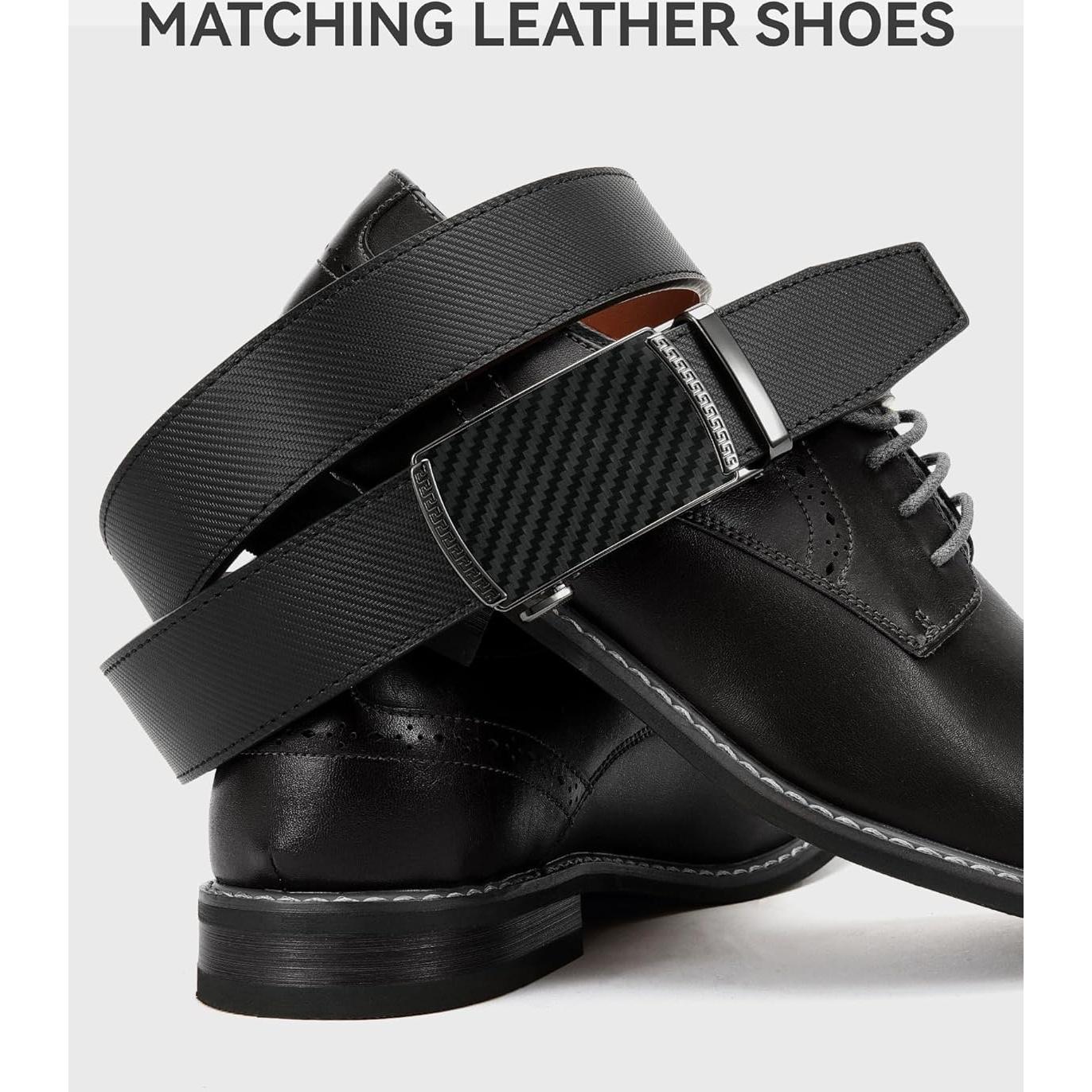 Cinturón CHAOREN de Cuero para Hombre - Ajuste 91 a 107 cm