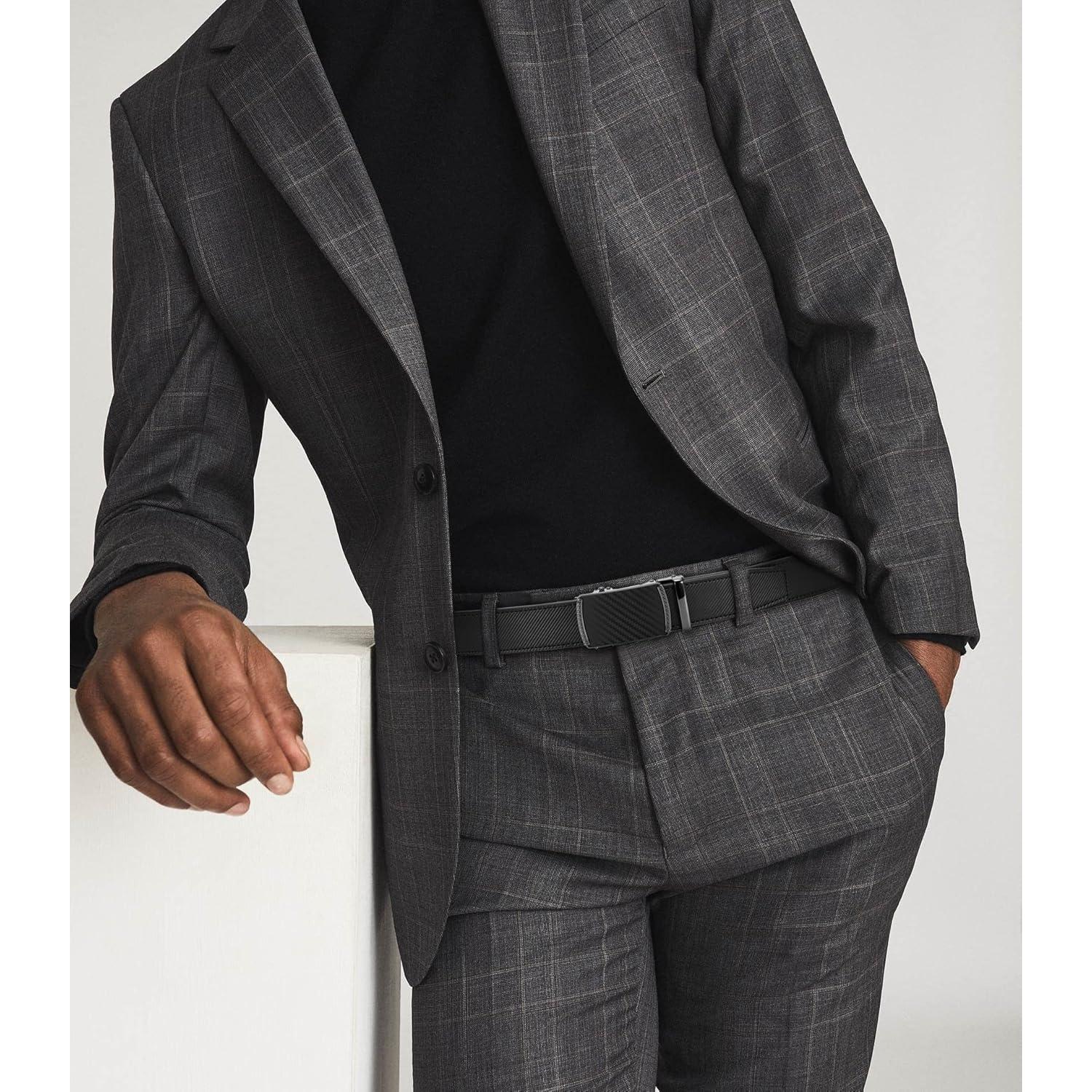 Cinturón CHAOREN de Cuero para Hombre - Ajuste 91 a 107 cm