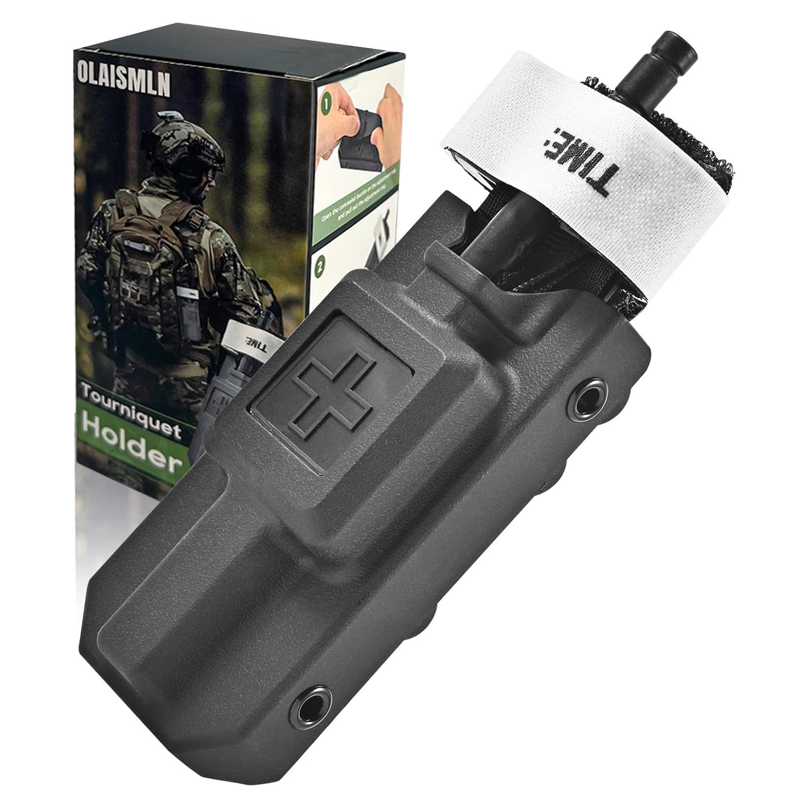 Soporte para Torniquete Olaismln Molle Negro 11.94x6.10 cm