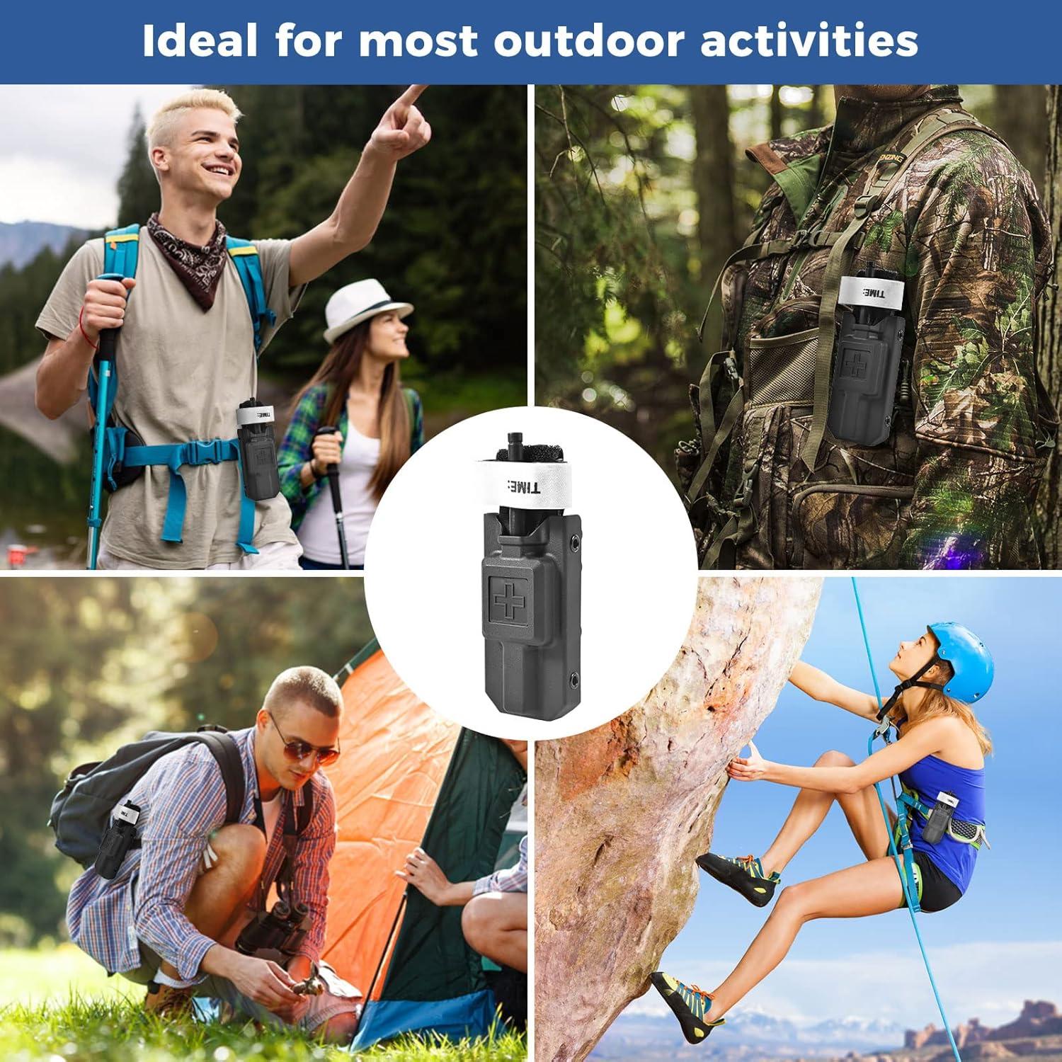 Soporte para Torniquete Olaismln Molle Negro 11.94x6.10 cm