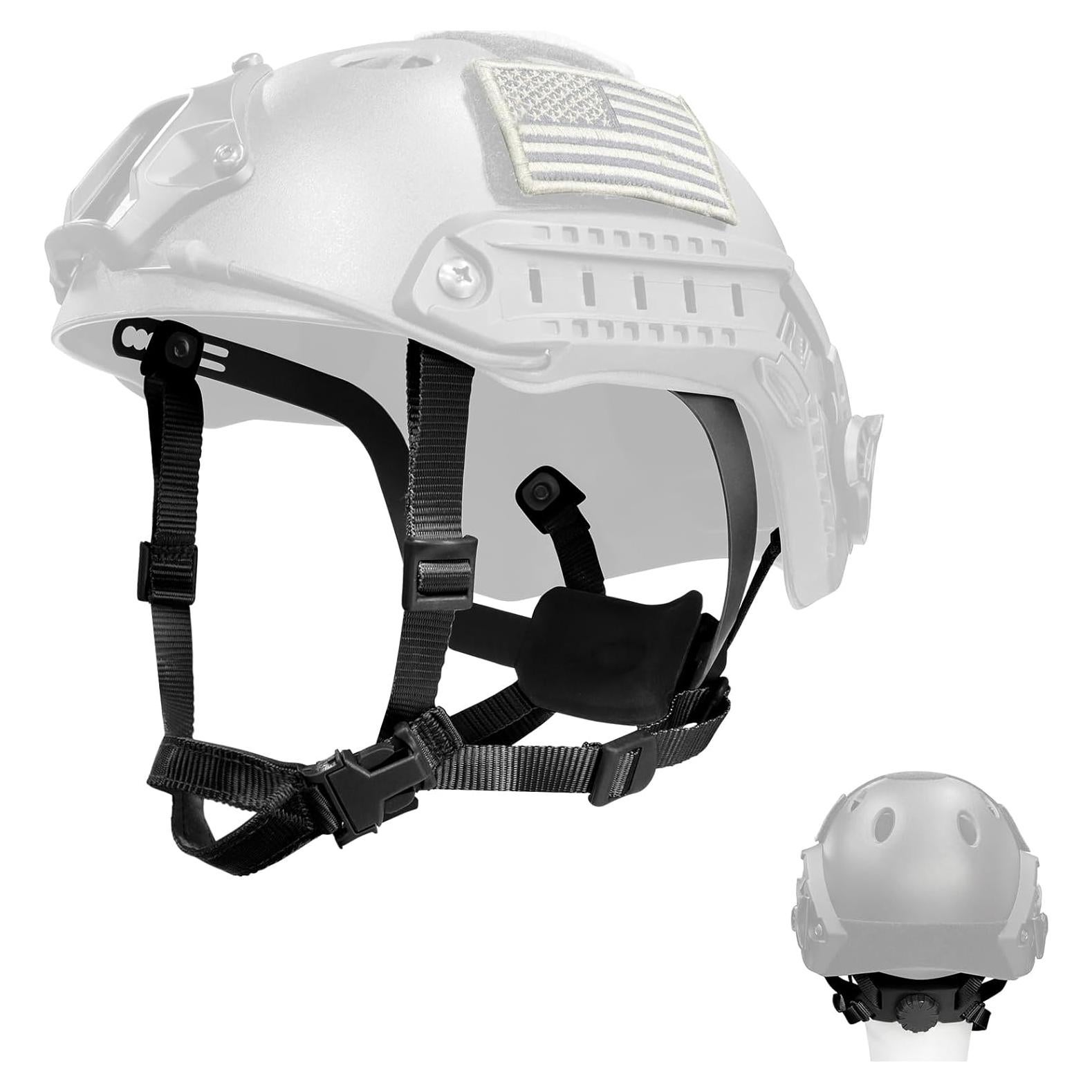 Correa de Barbilla Yzpacc para Casco Táctico Ajustable