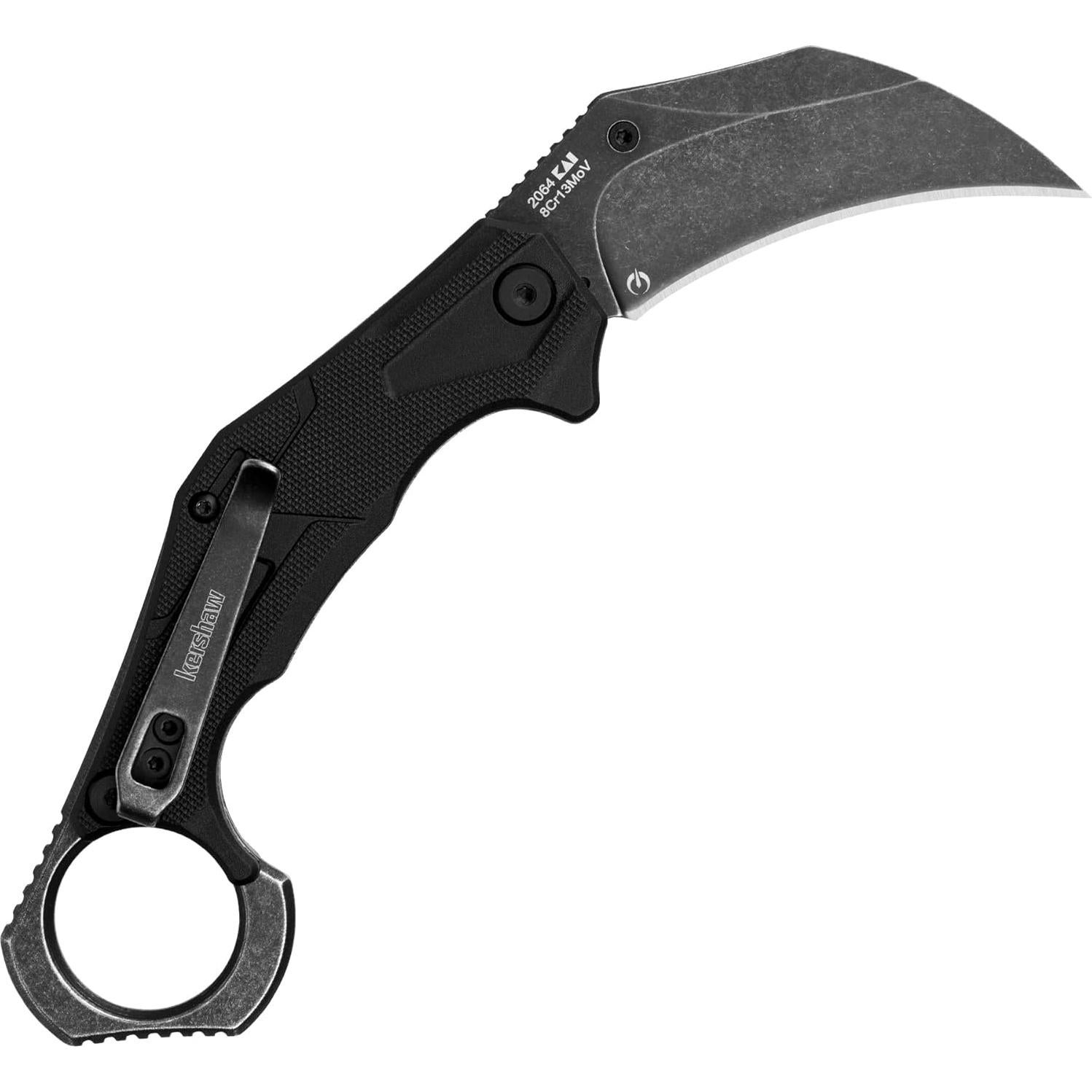 Cuchillo Plegable Kershaw Outlier Karambit Táctico 6.60 cm