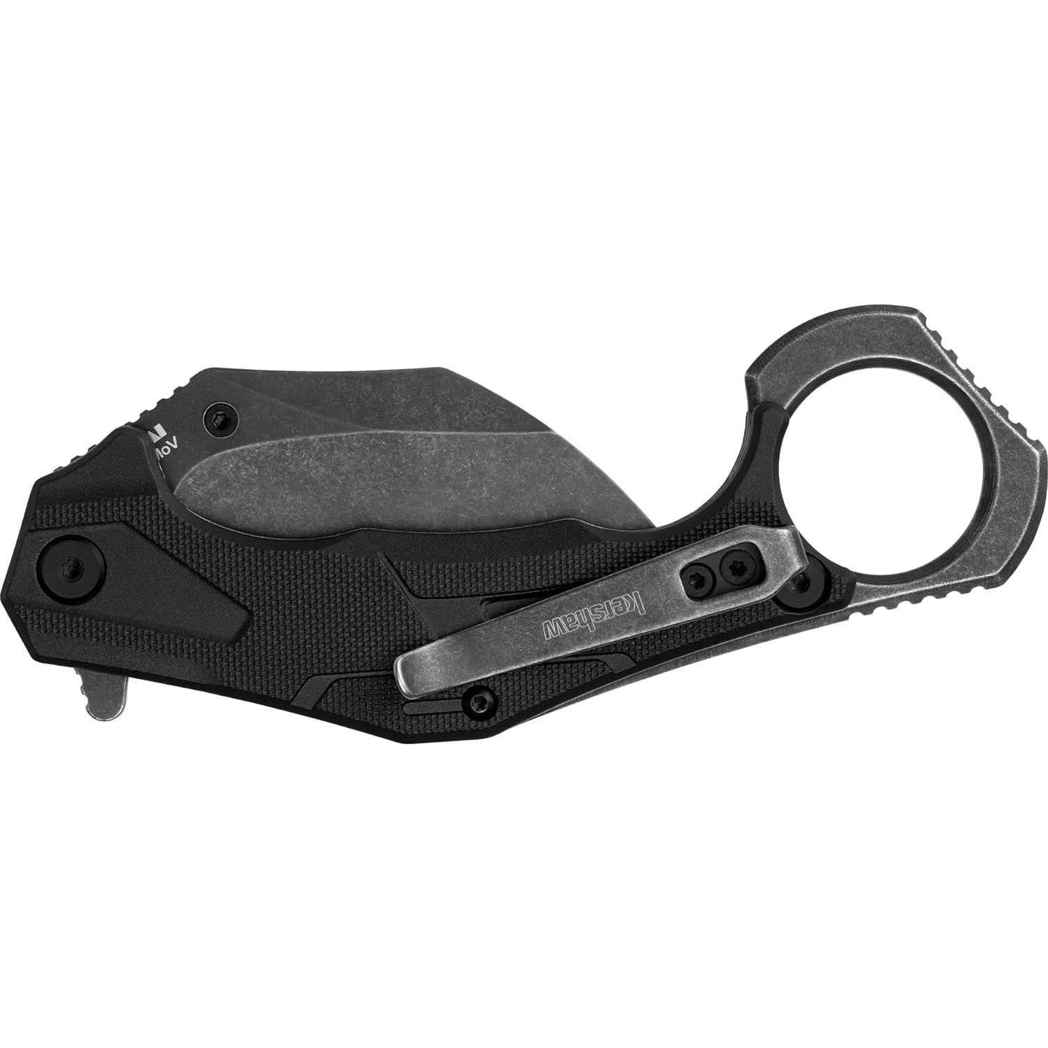 Cuchillo Plegable Kershaw Outlier Karambit Táctico 6.60 cm