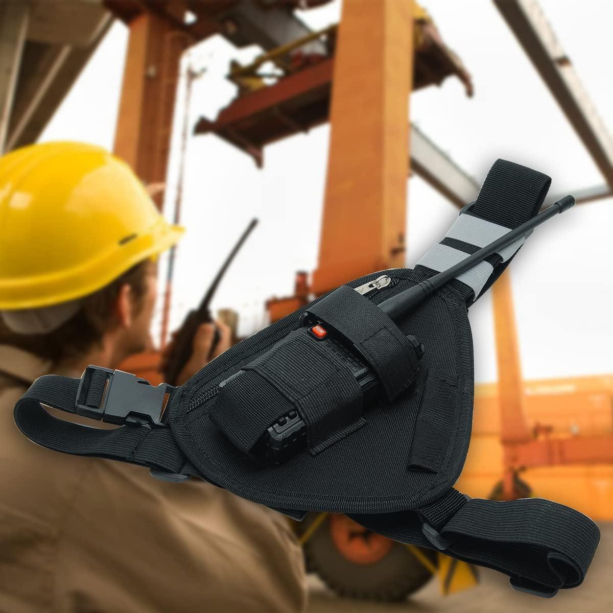 Chaleco Táctico Universal Airiton Nylon Ajustable Negro