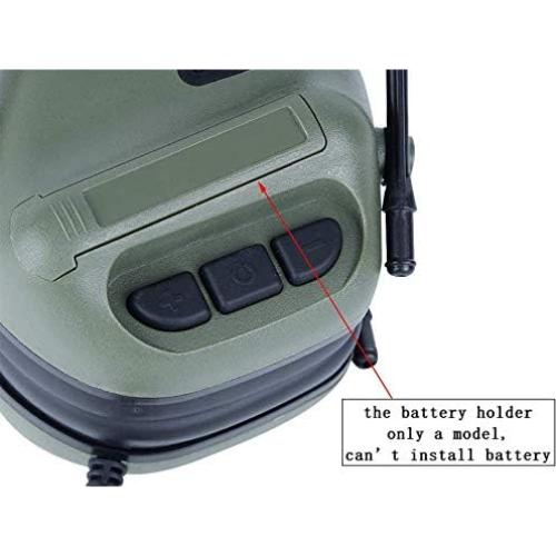 Auricular Táctico ATAIRSOFT HD-08 Verde OD para Airsoft