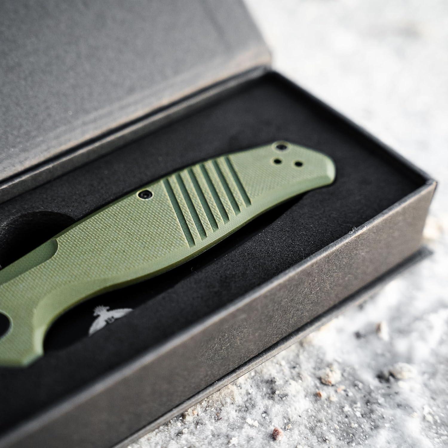 Cuchillo de bolsillo Founding Forgers NITE SHELL 9.53 cm EDC