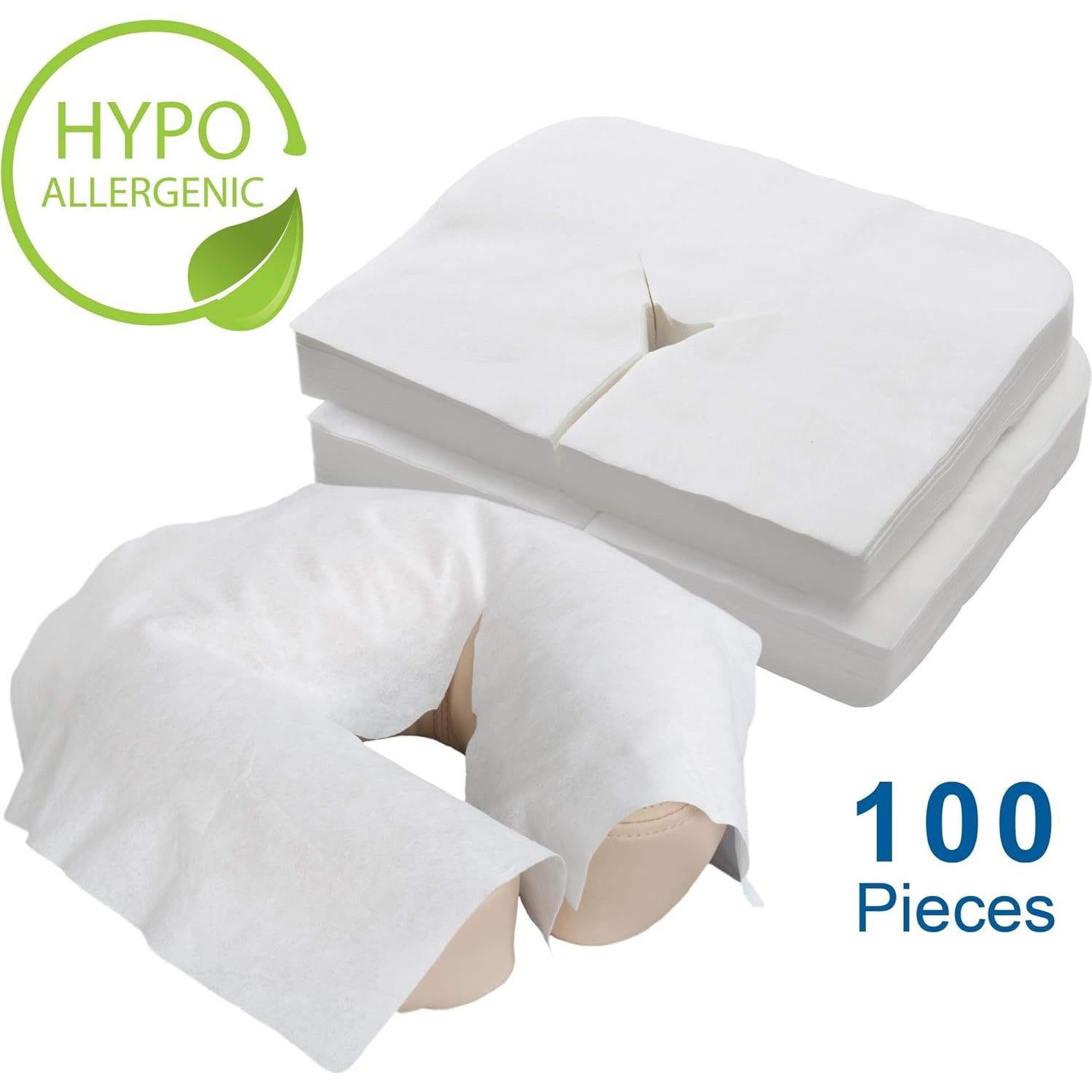 Cubiertas desechables para reposacabezas Earthlite - 100 unidades