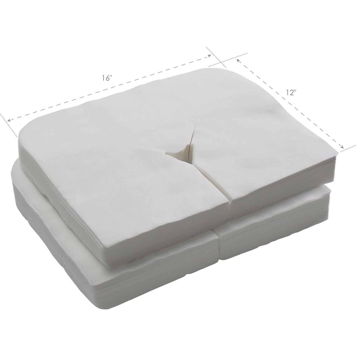 Cubiertas desechables para reposacabezas Earthlite - 100 unidades