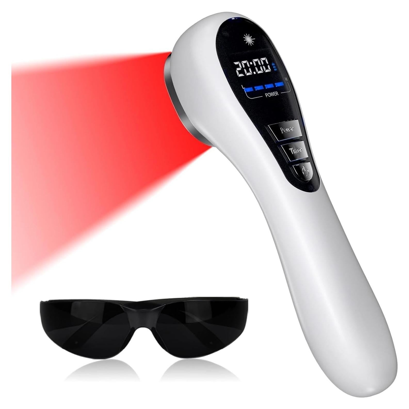 Dispositivo de Terapia de Luz Roja Holsn 650nm y 808nm Alivio Dolor