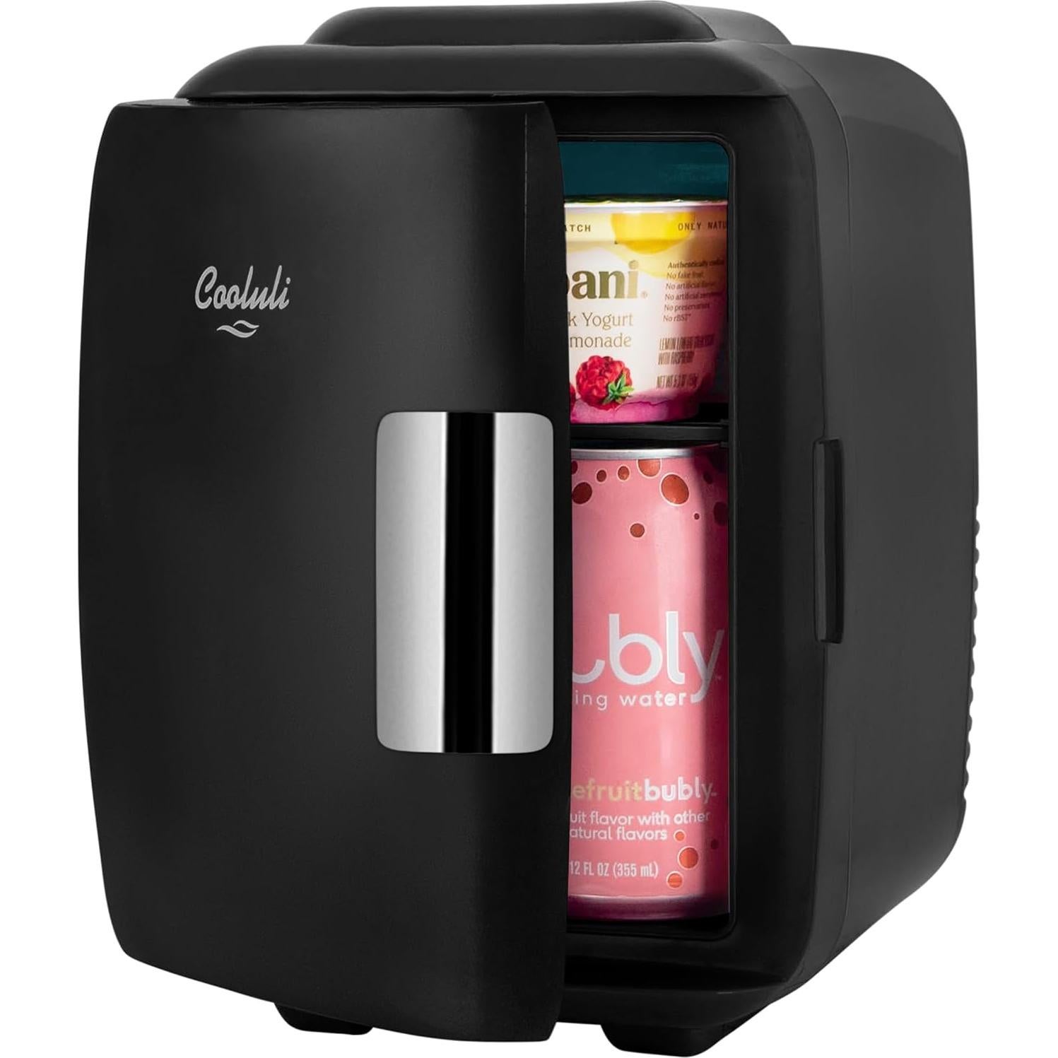 Mini Nevera Cooluli CL4LBK 4L Portátil Enfriador y Calentador