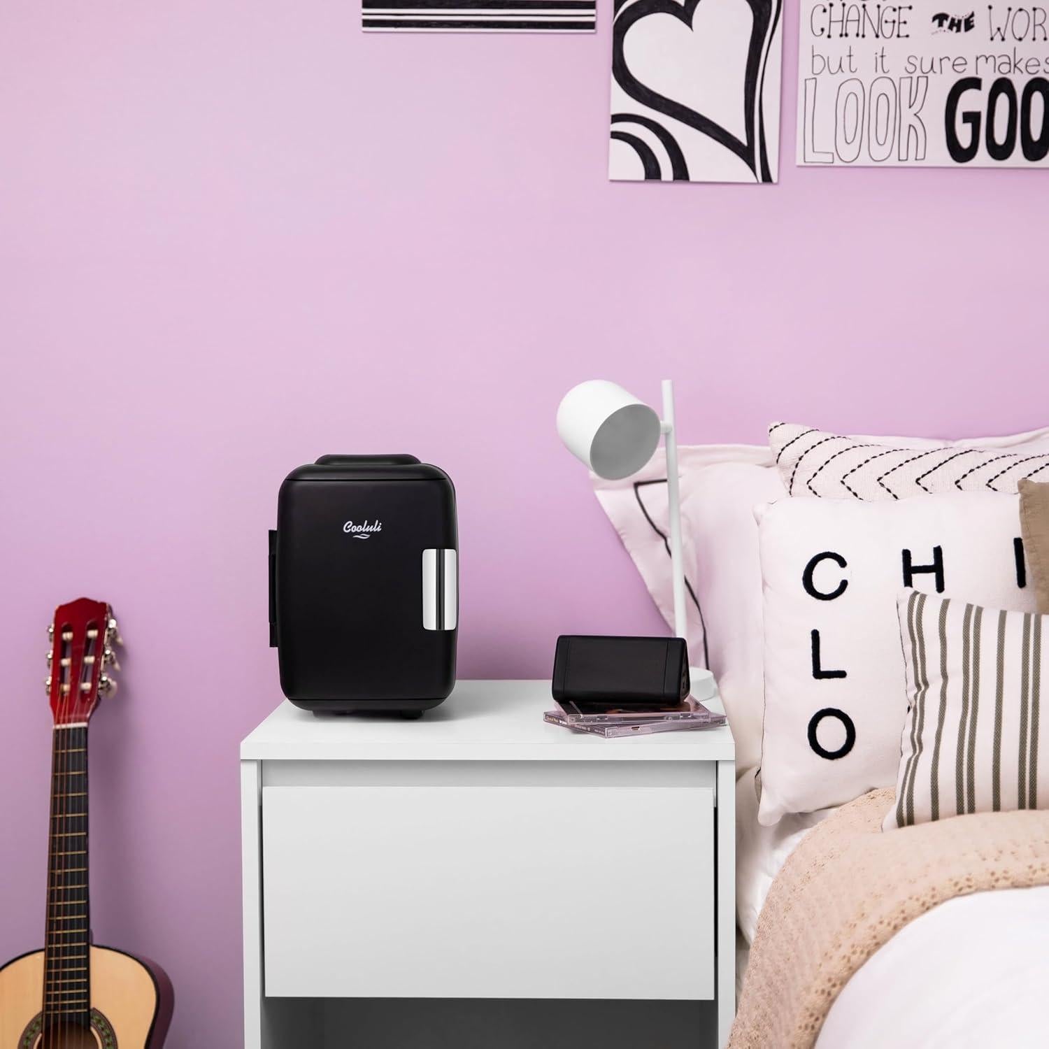 Mini Nevera Cooluli CL4LBK 4L Portátil Enfriador y Calentador