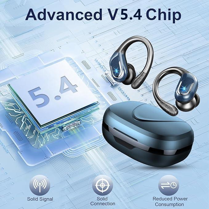 Auriculares Inalámbricos Ltinist BX27 Bluetooth 5.4 IP7 75H Azul