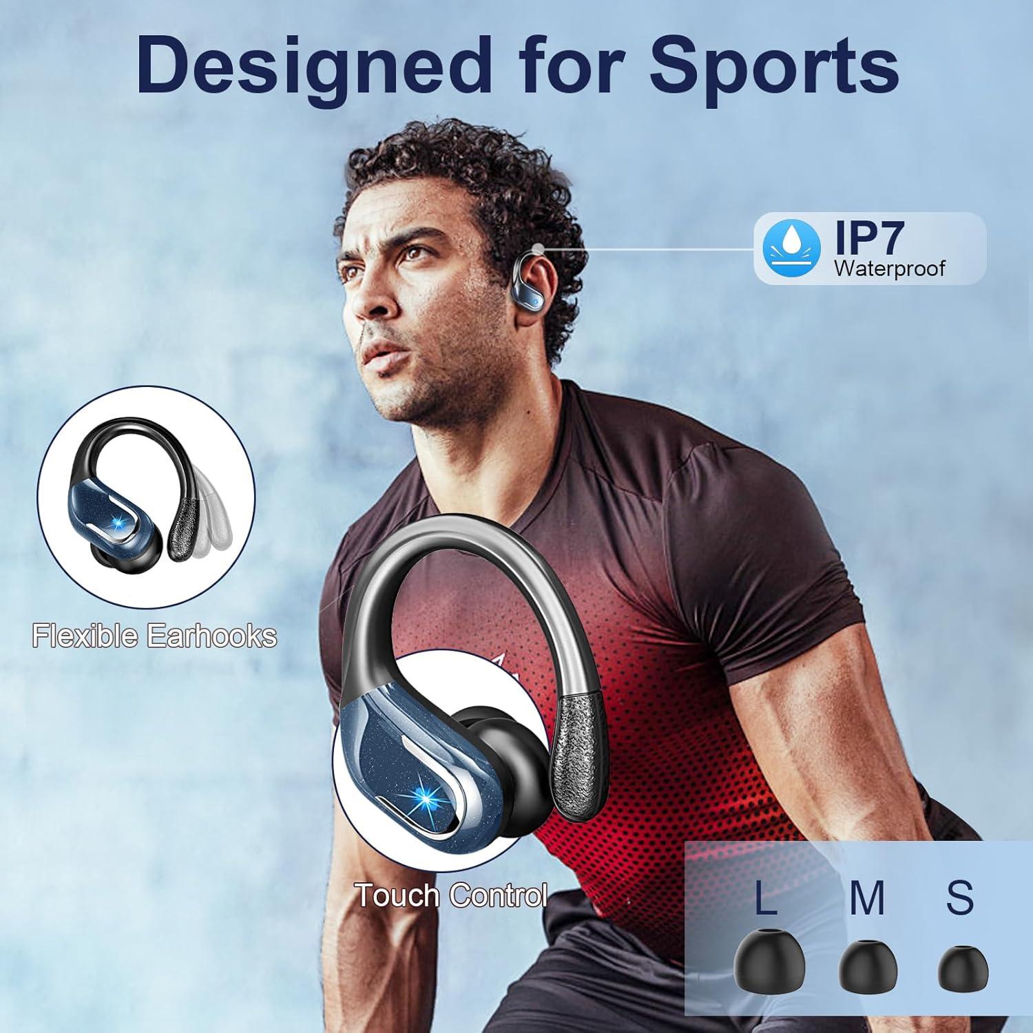 Auriculares Inalámbricos Ltinist BX27 Bluetooth 5.4 IP7 75H Azul