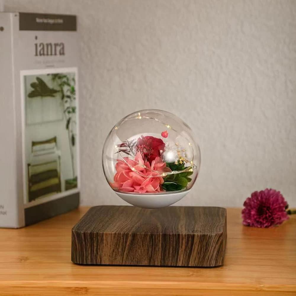 Lámpara Flotante Magnética HCNT Nube-Rosa LED 21.34x24.38cm