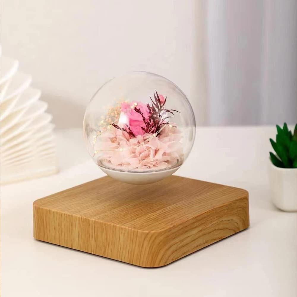 Lámpara Flotante Magnética HCNT Nube-Rosa LED 21.34x24.38cm