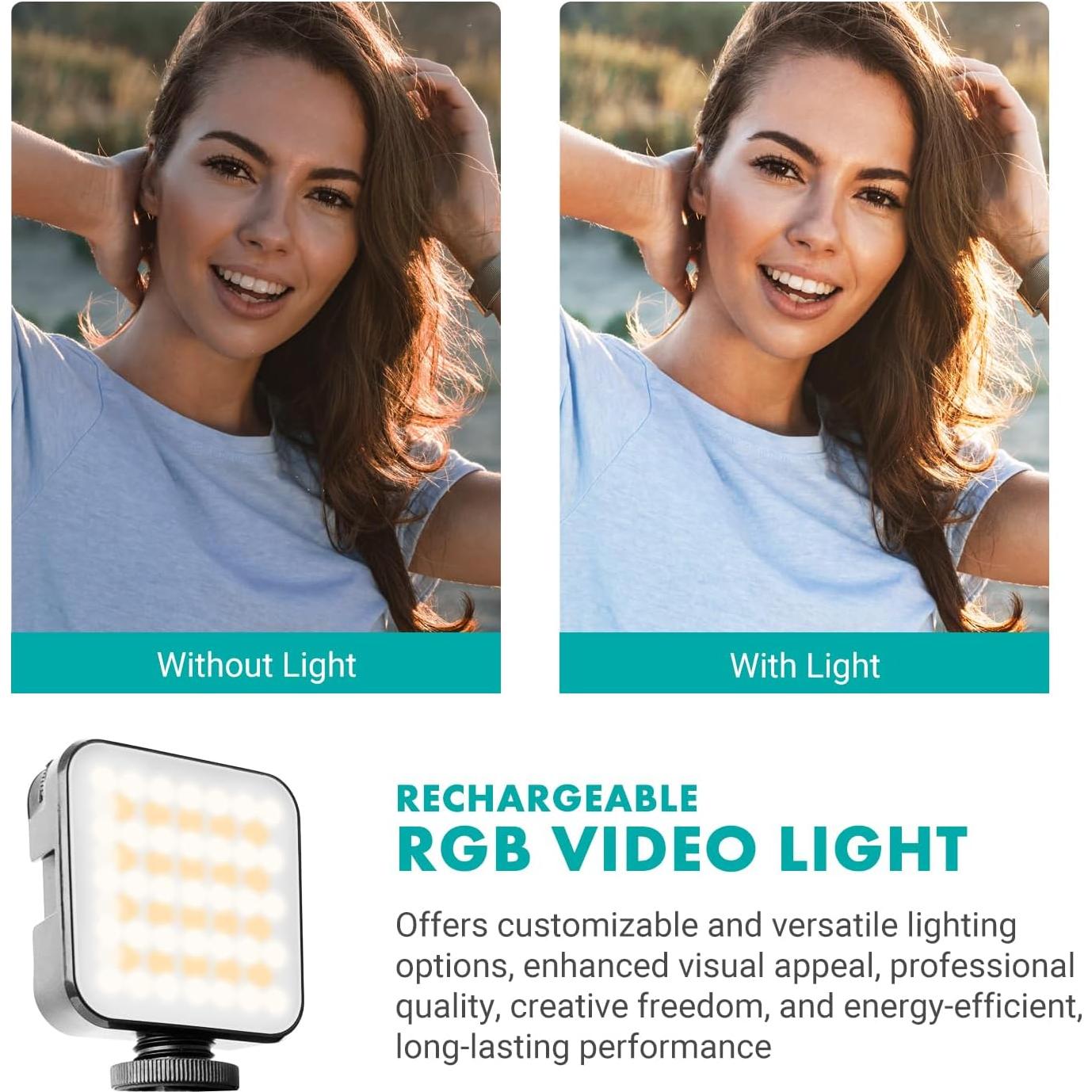 Kit de Vlogging Movo iVlogger-PRO con Trípode y Micrófono