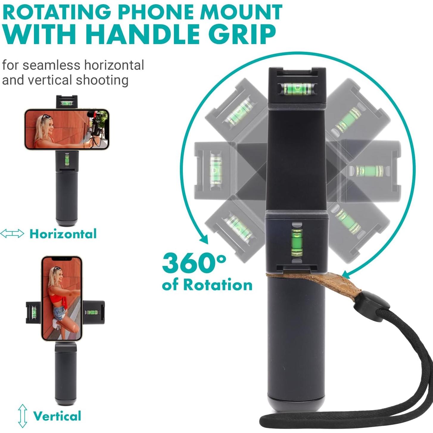 Kit de Vlogging Movo iVlogger-PRO con Trípode y Micrófono